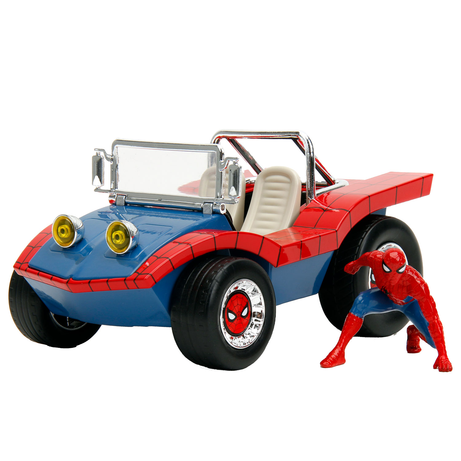 Marvel Spider-man + Buggy modelauto 1:24