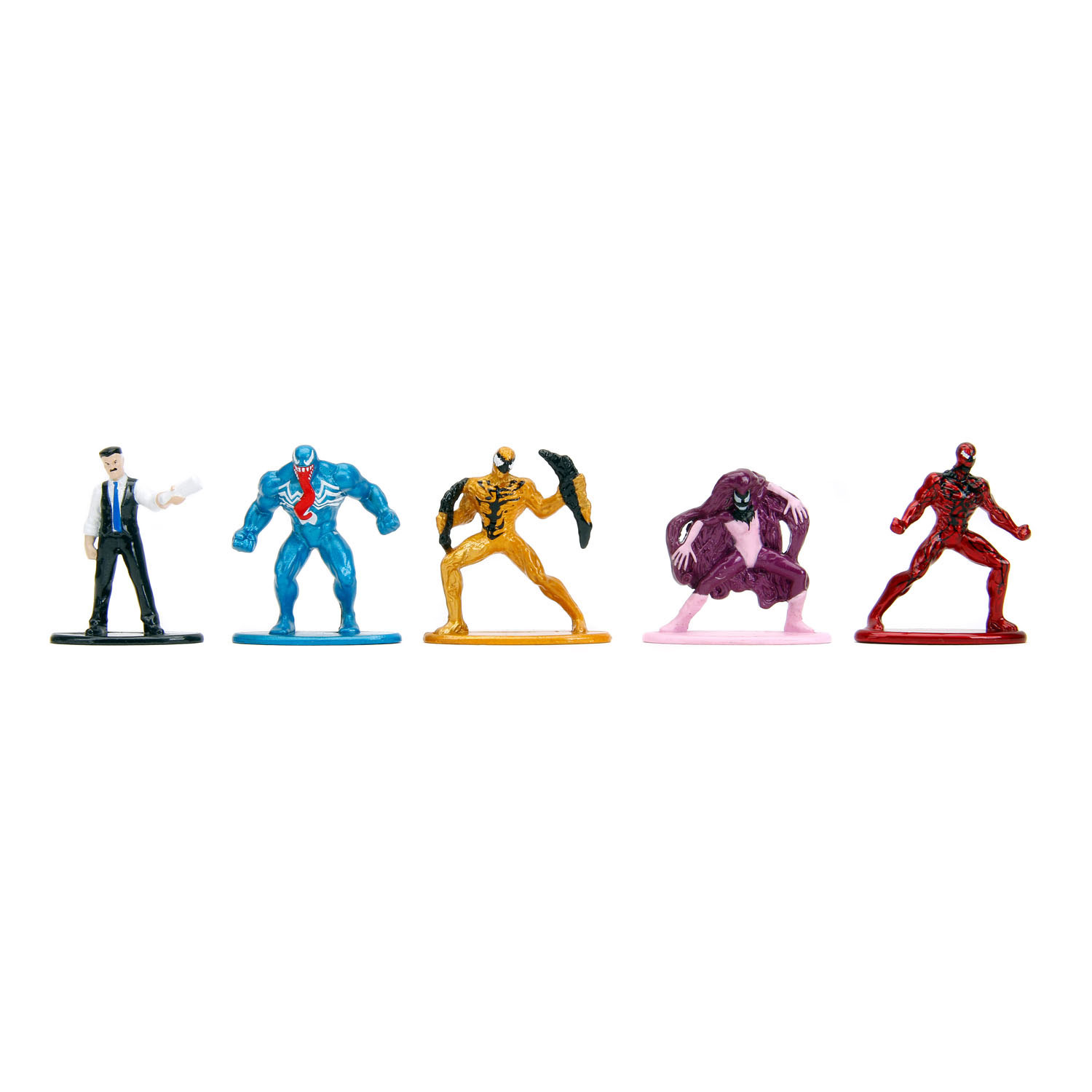 Jada Die-Cast Marvel Multi Pack Nano Action Figures Wave 9, 18 pièces.