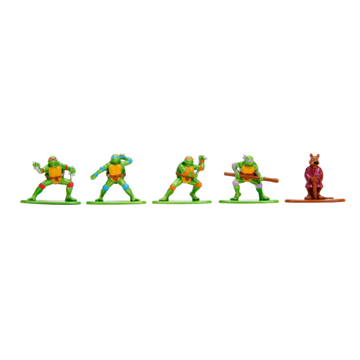 Jada Metalfigs Die-Cast Teenage Mutant Ninja Turtles Wave 1, 18st.
