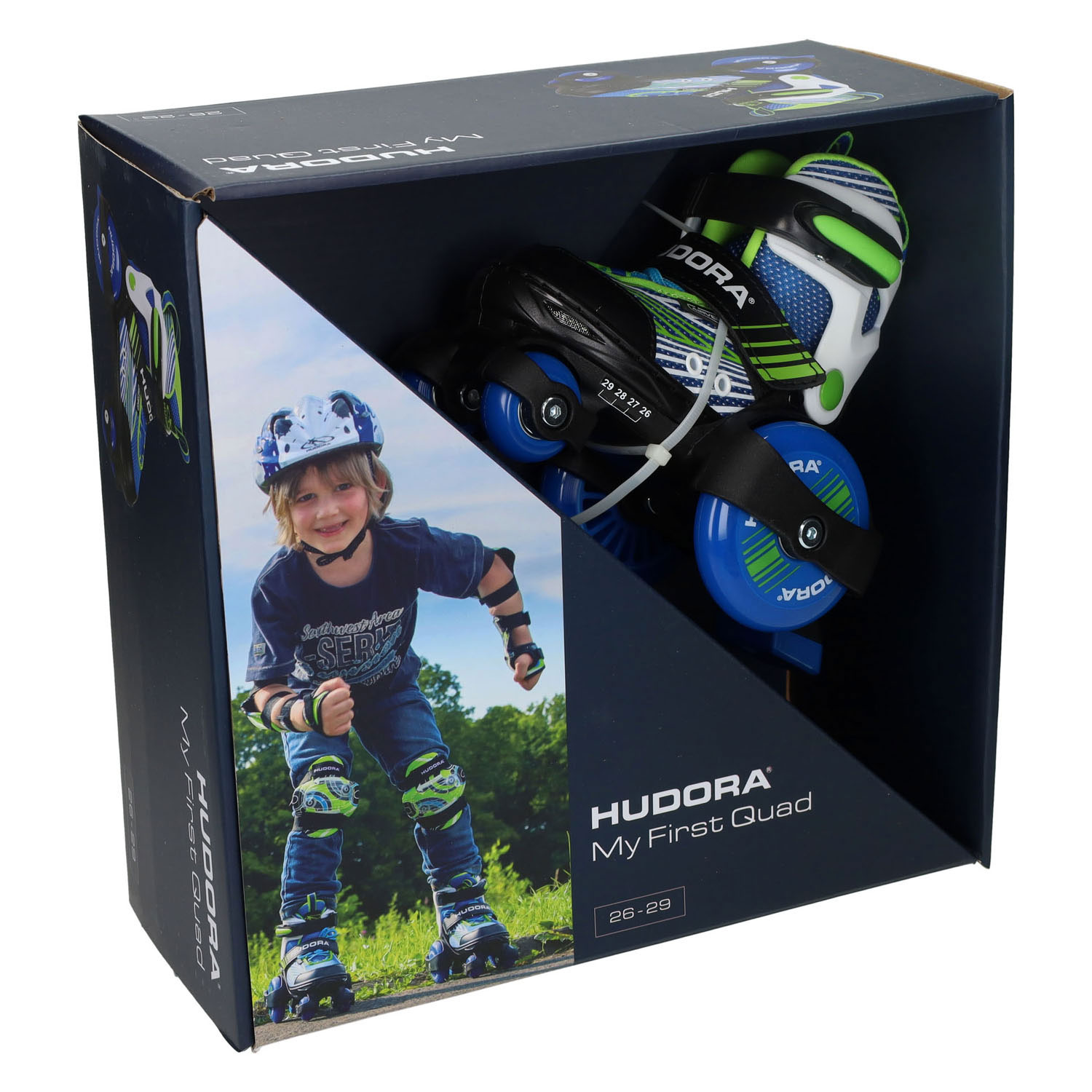 HUDORA Meine ersten Rollschuhe, Größe 26-29