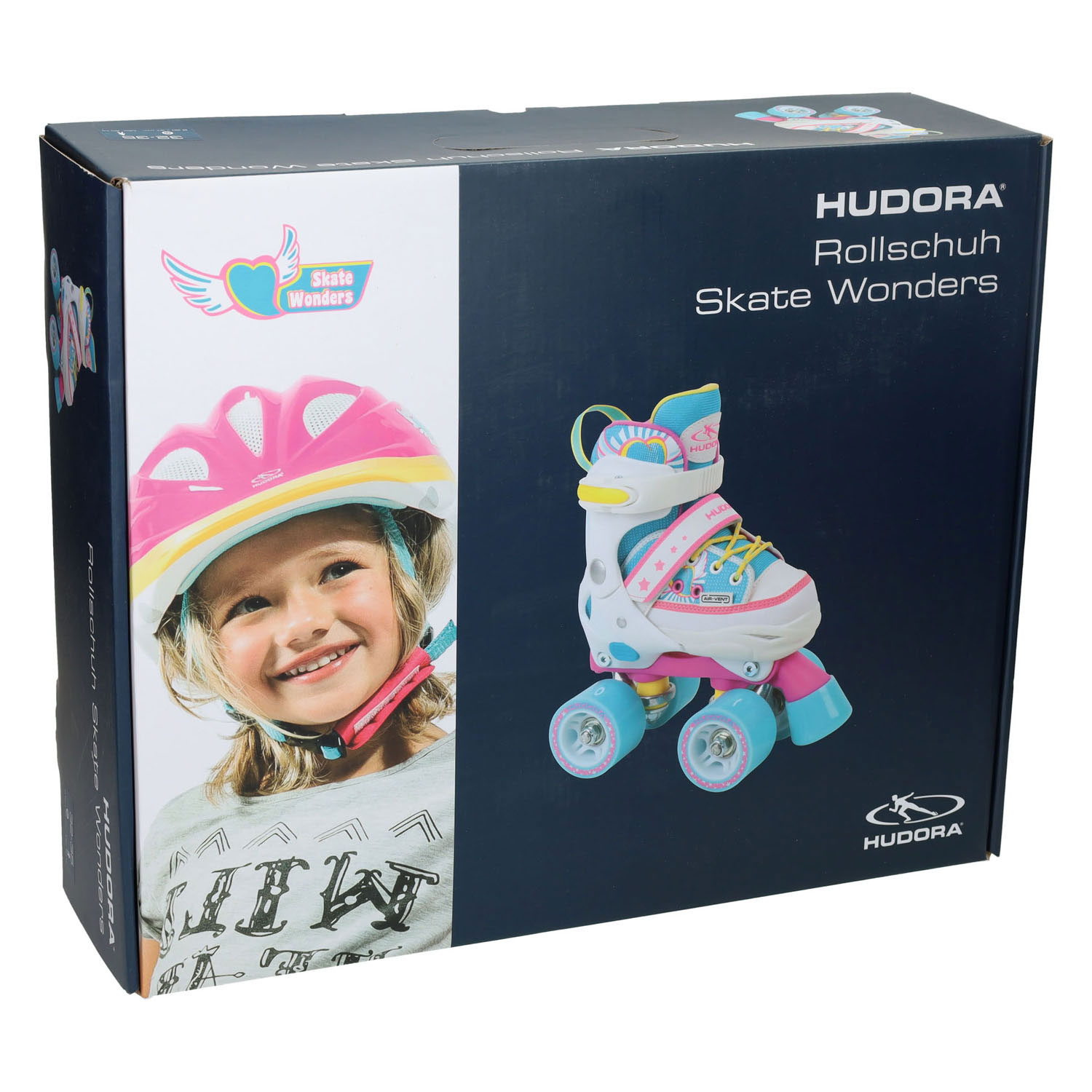 Patins à roulettes réglables HUDORA Skate Wonders, pointures 32 à 35