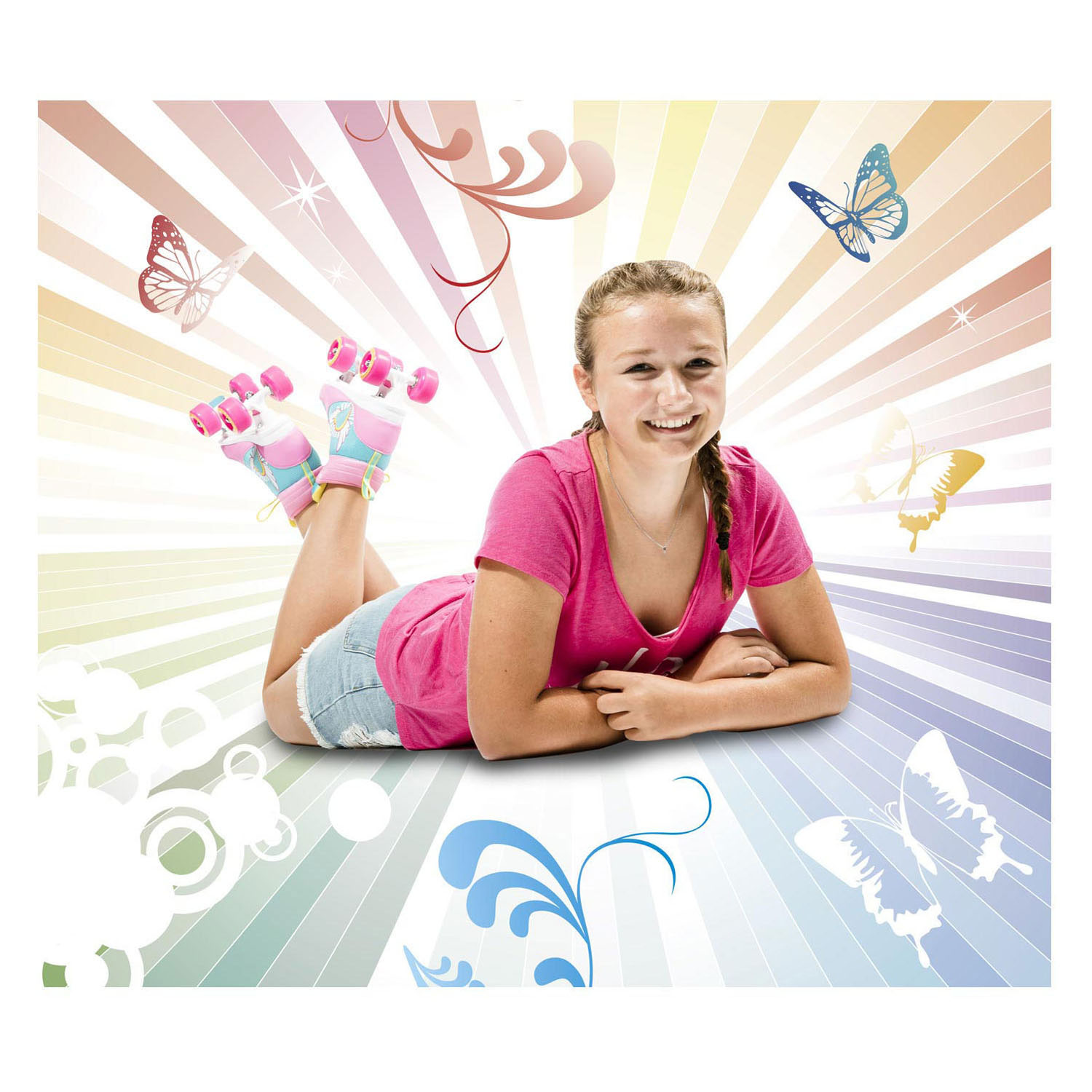 Patins à roulettes réglables HUDORA Skate Wonders, pointures 32 à 35