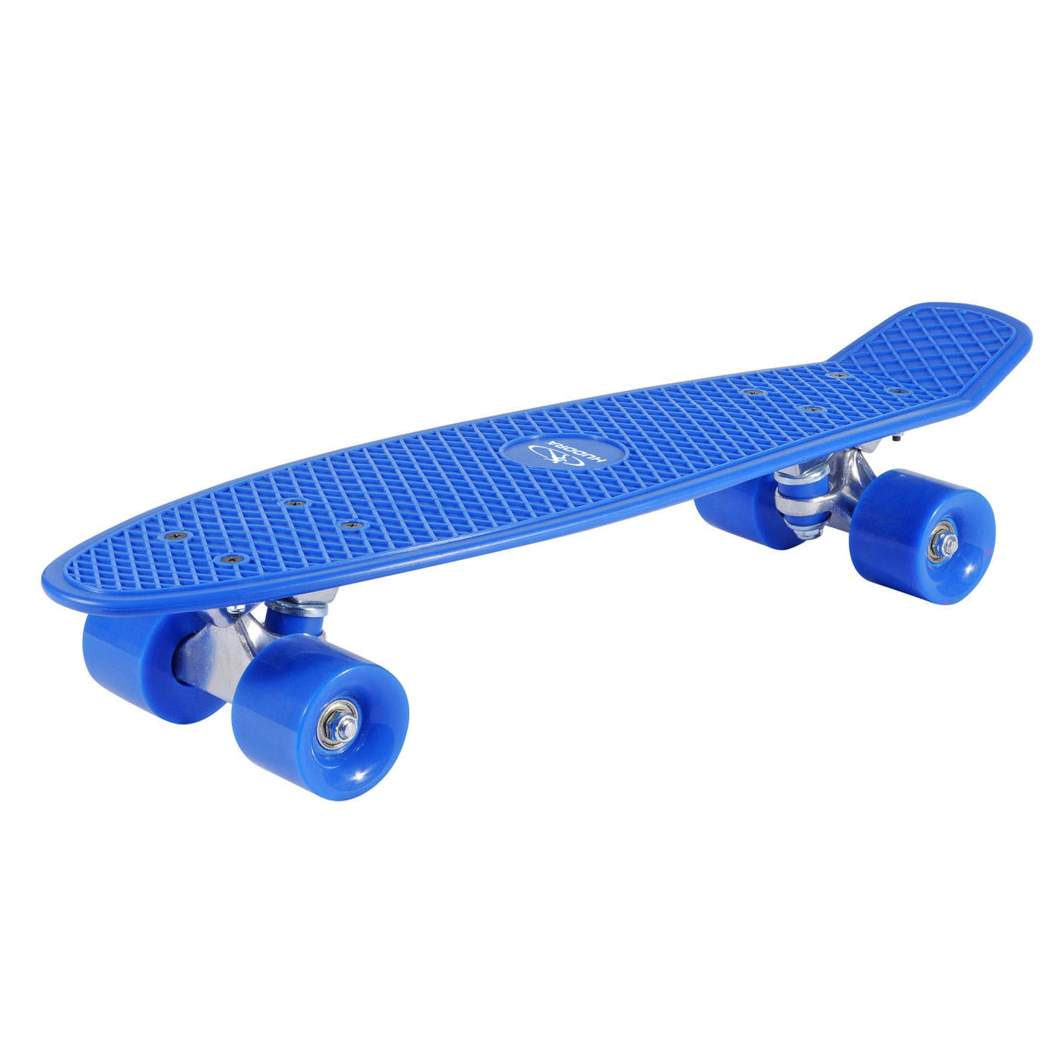 HUDORA Penny Board Skateboard Retro - Blauw