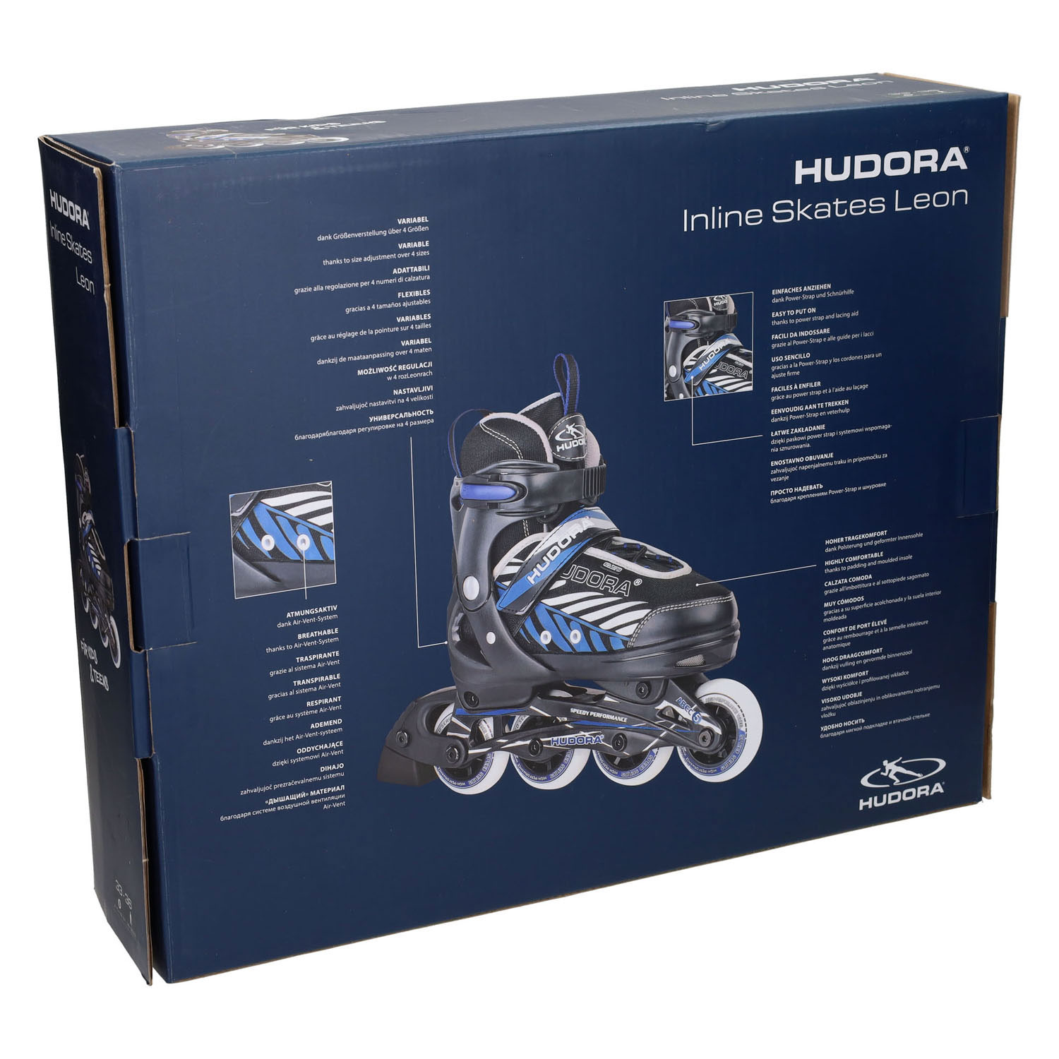 HUDORA Kinder Skeelers Leon, maat 33-36