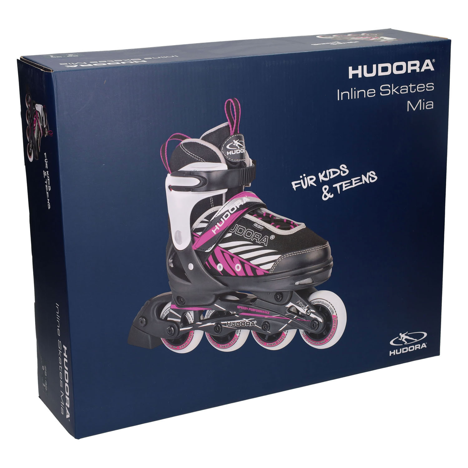 HUDORA Kinder Skeelers Mia Paars, mt 29-32