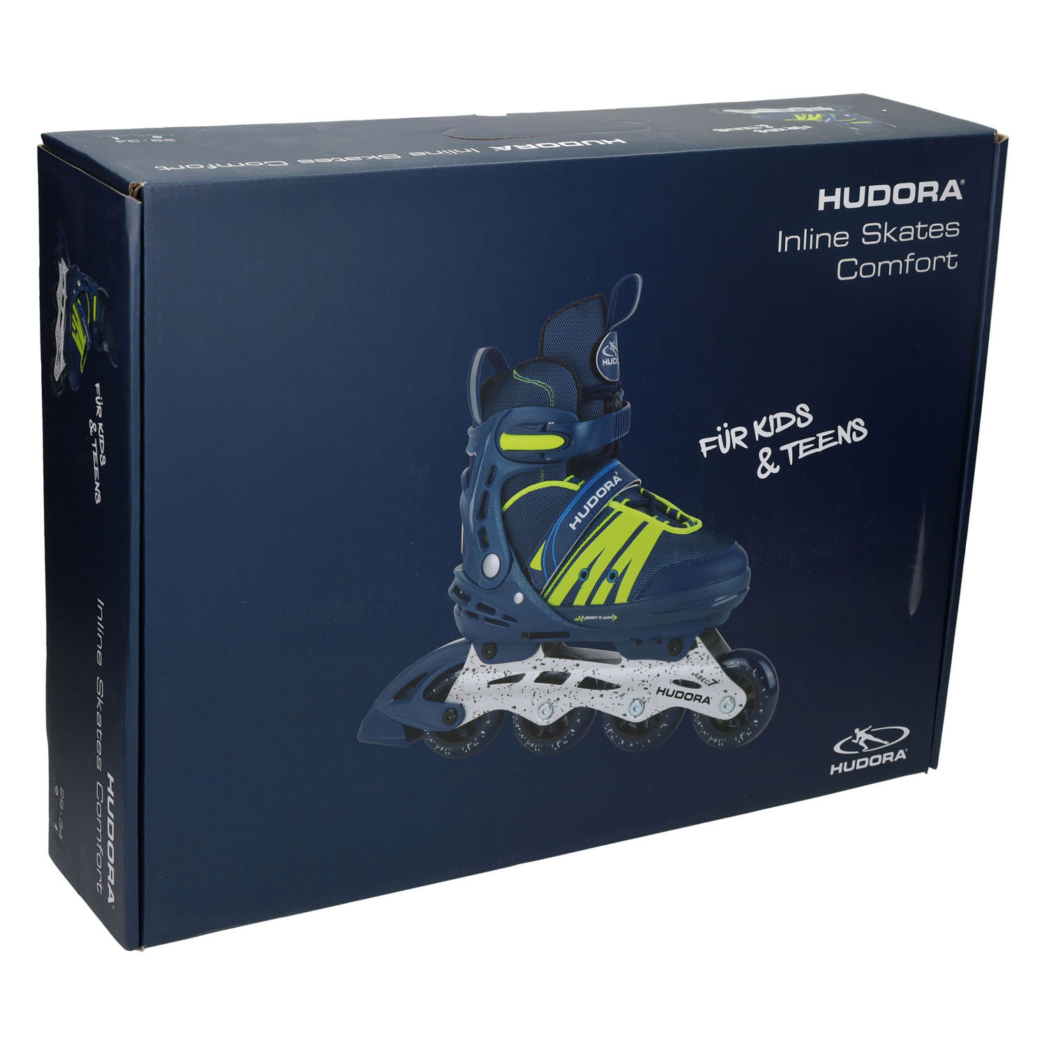 HUDORA Skeelers Comfort Blauw, mt 29-34