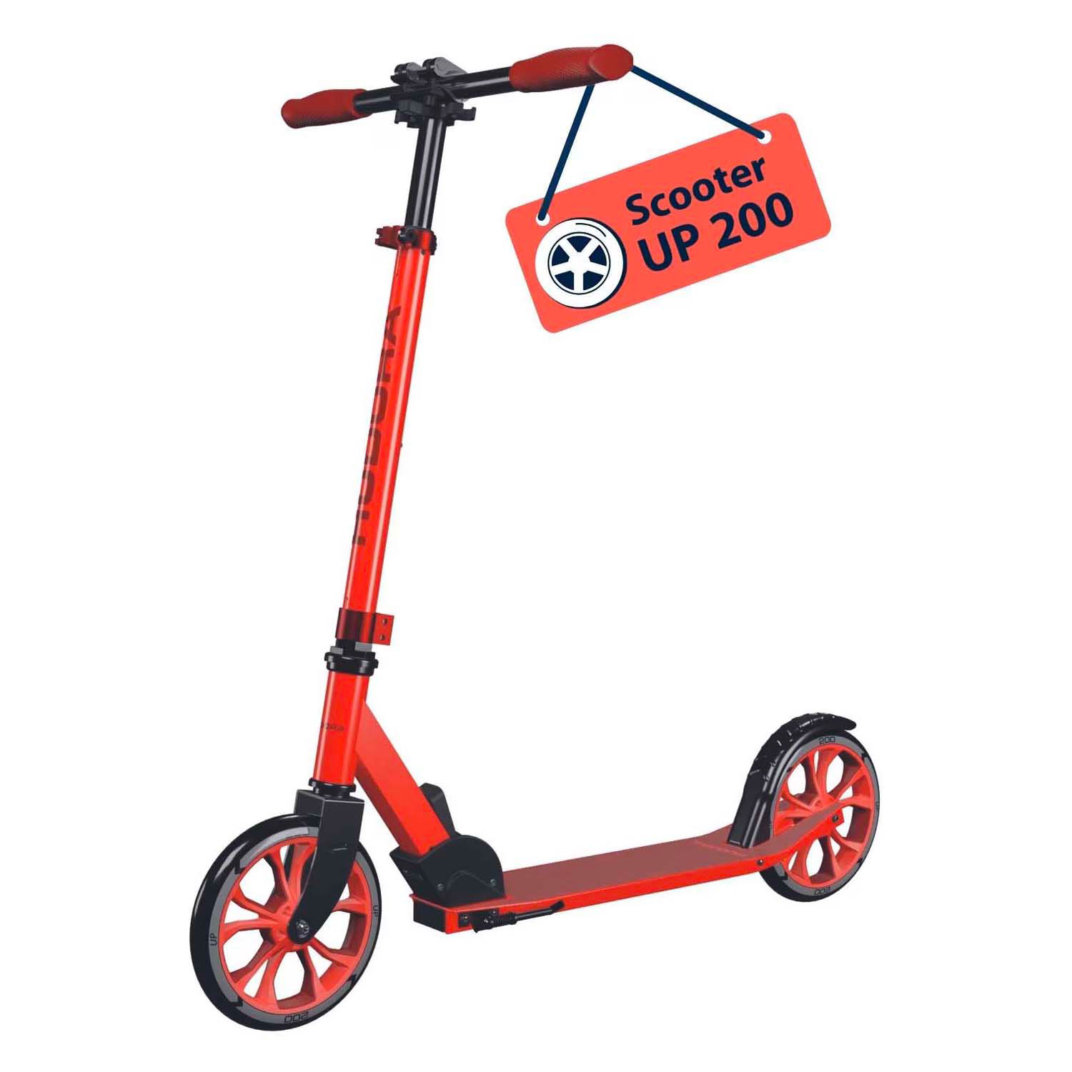 HUDORA Scooter First 200 Rood