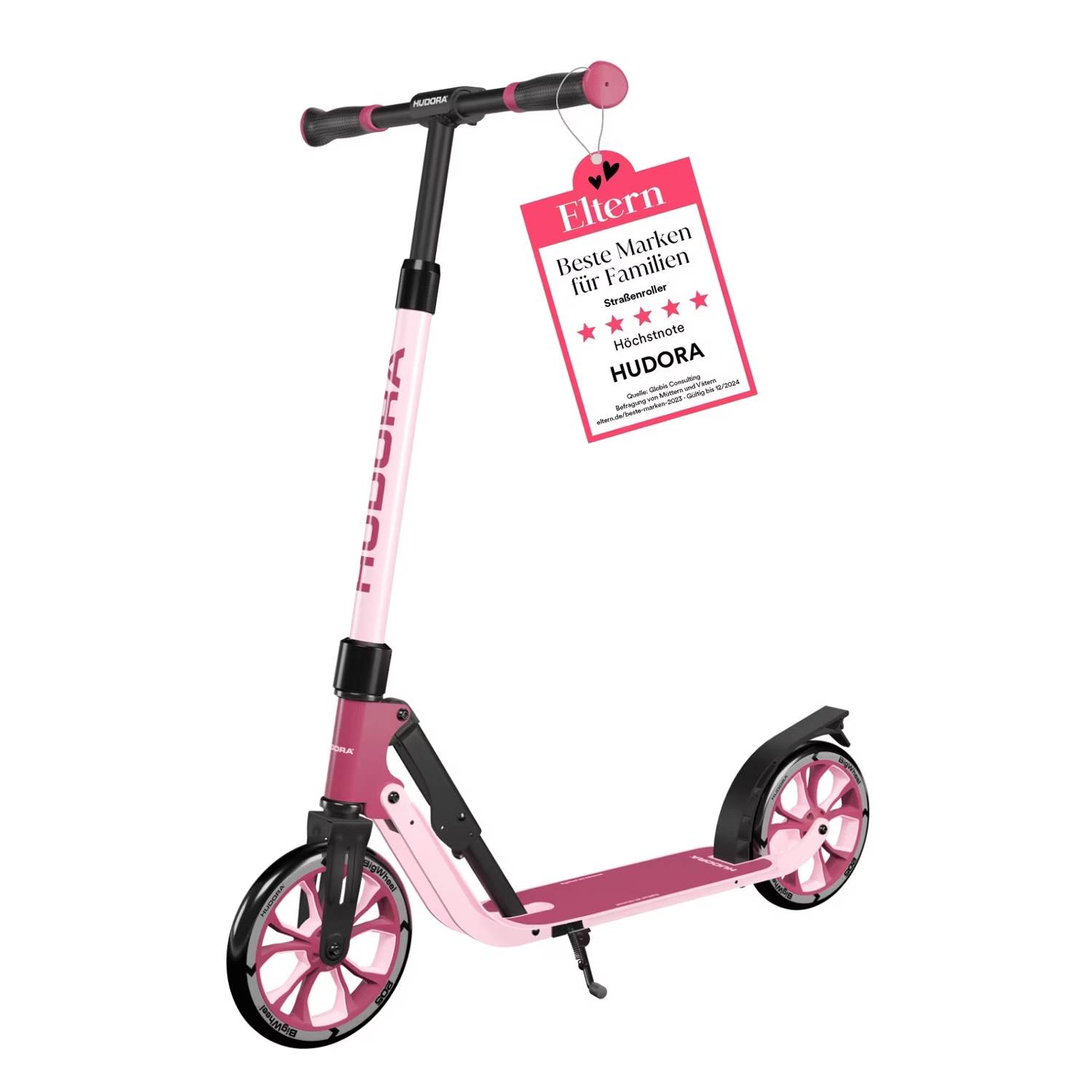 HUDORA BigWheel 205 Advanced Step Rose