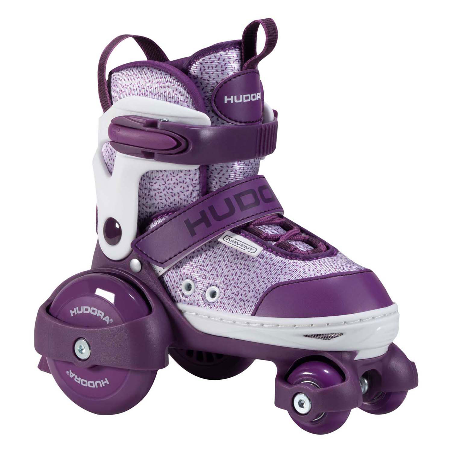 Patins à roulettes HUDORA My First Quad Violet, pointures 26-29