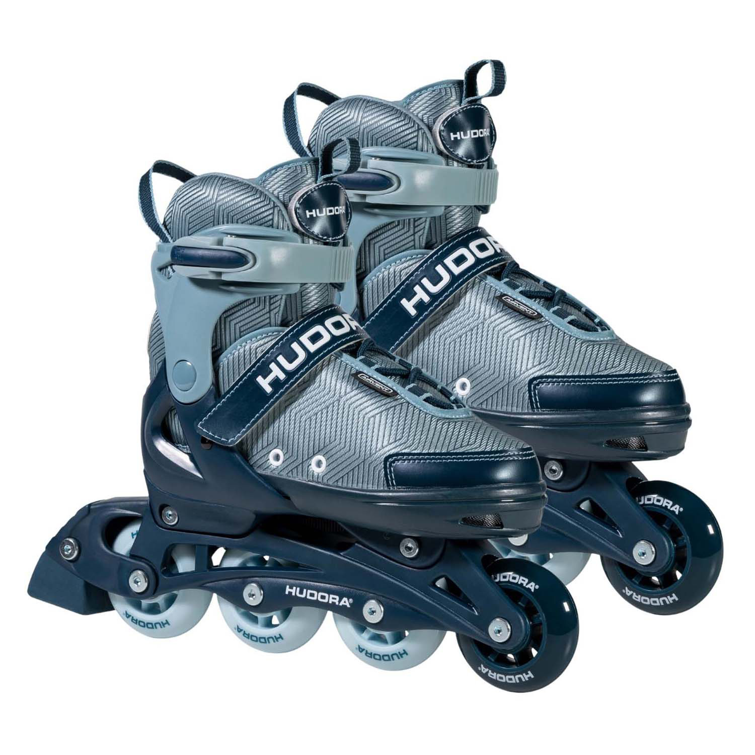 Inline Skates alignées HUDORA Leon 2.0 Ocean, pointures 37-41