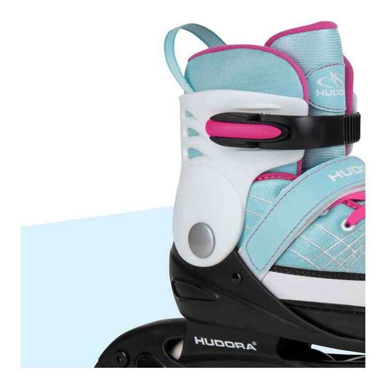 Inline Skates alignées HUDORA Basic Mint, pointure 30-33