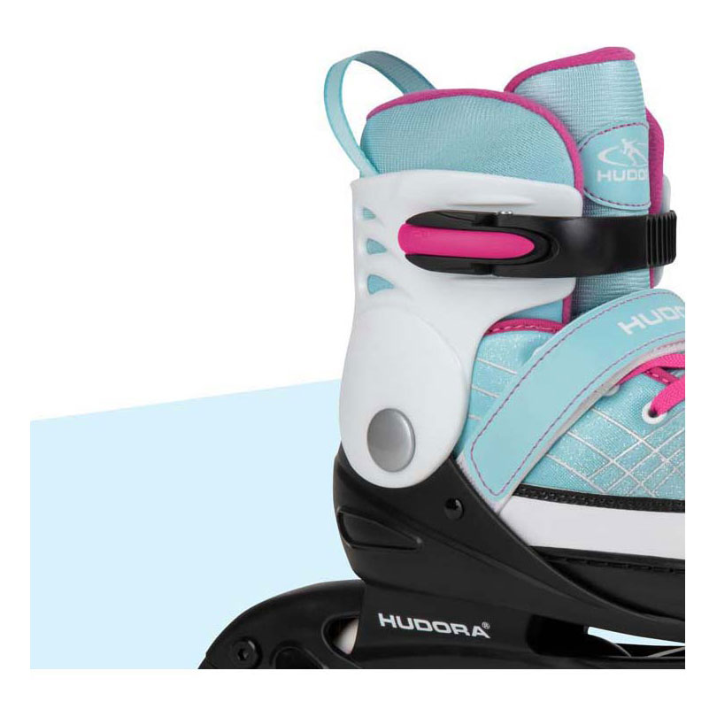 Inline Skates alignées HUDORA Basic Mint, pointures 34-37