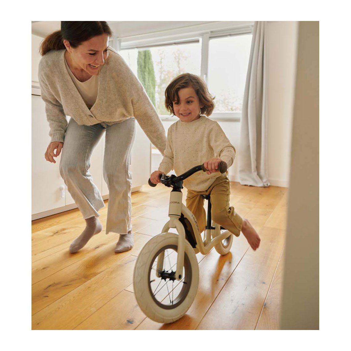 HUDORA Loopfiets 12 inch - Mokka