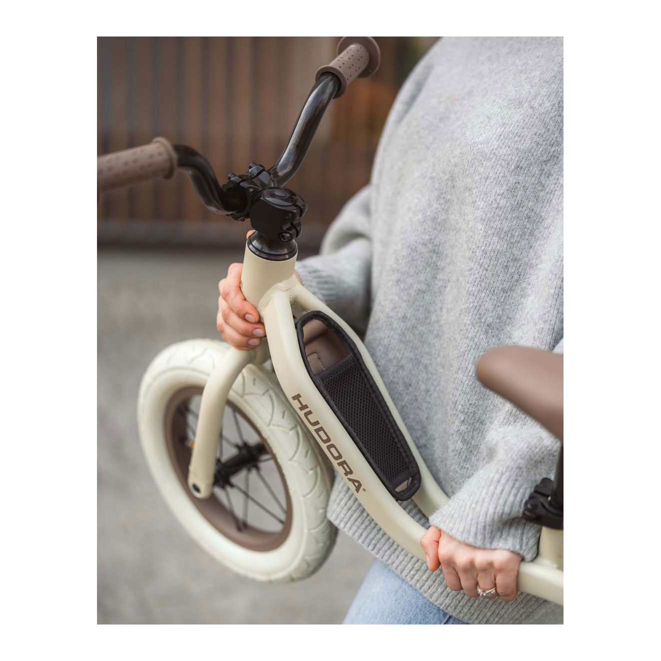 HUDORA Loopfiets 12 inch - Mokka