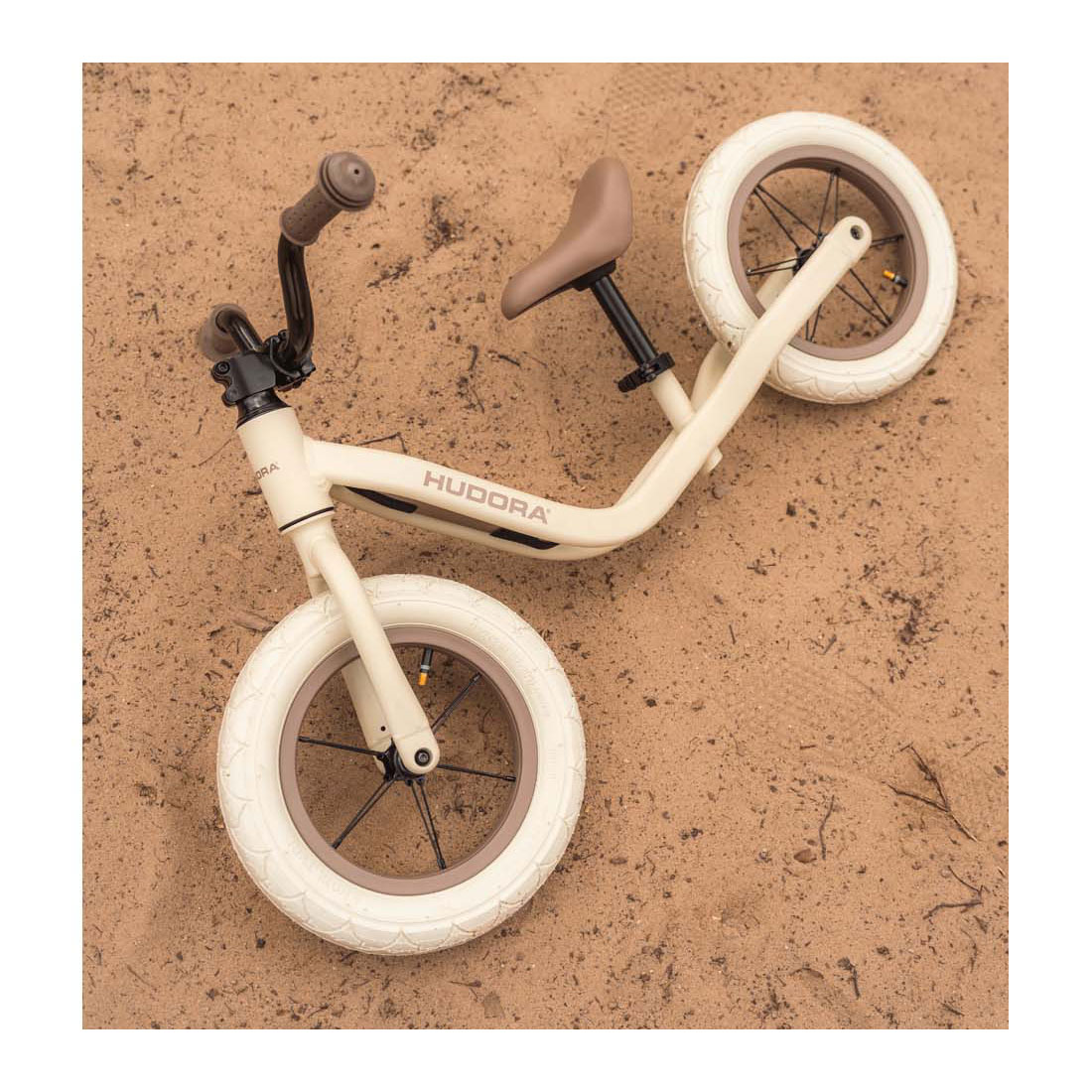 HUDORA Loopfiets 12 inch - Mokka