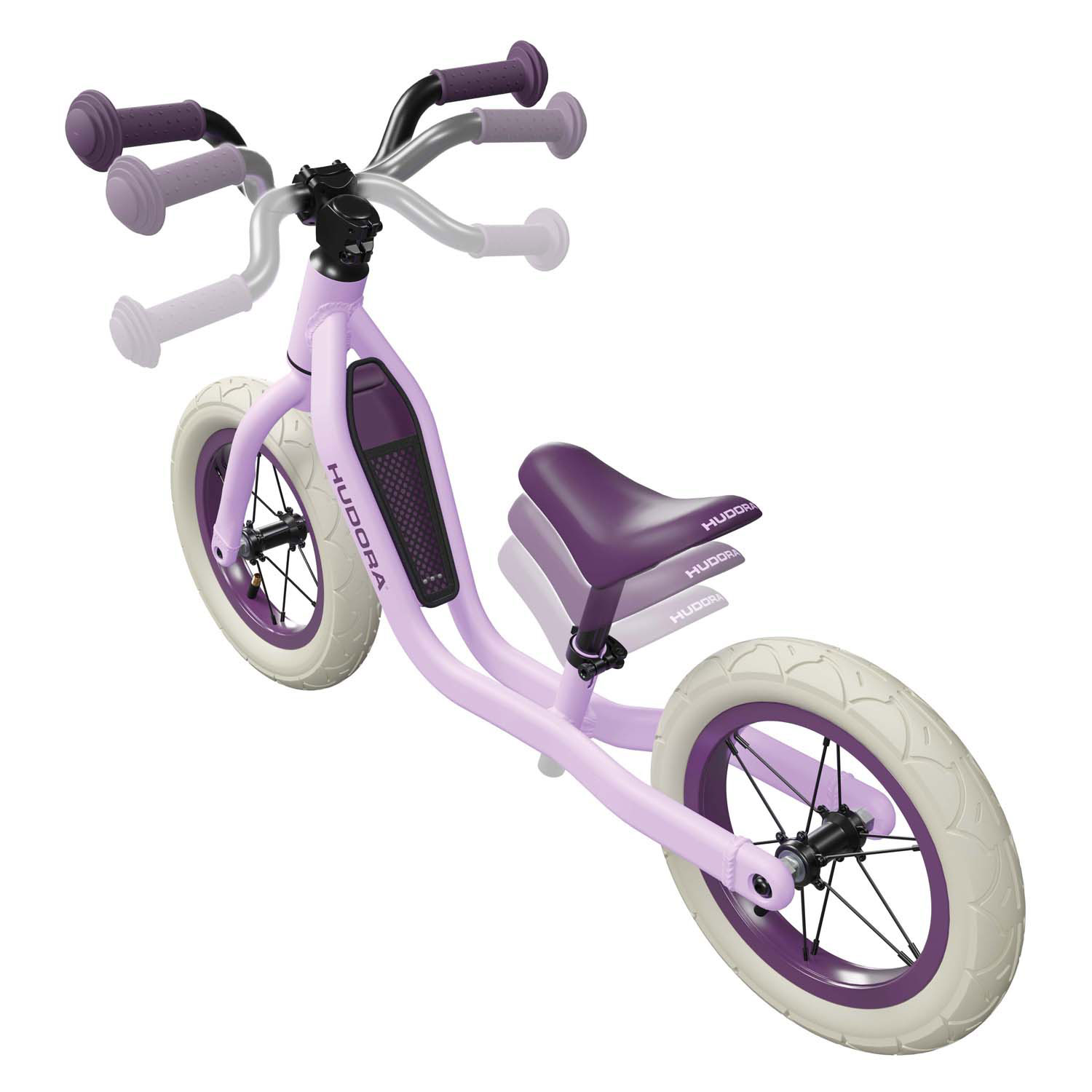 HUDORA Loopfiets 12 inch - Lavendel