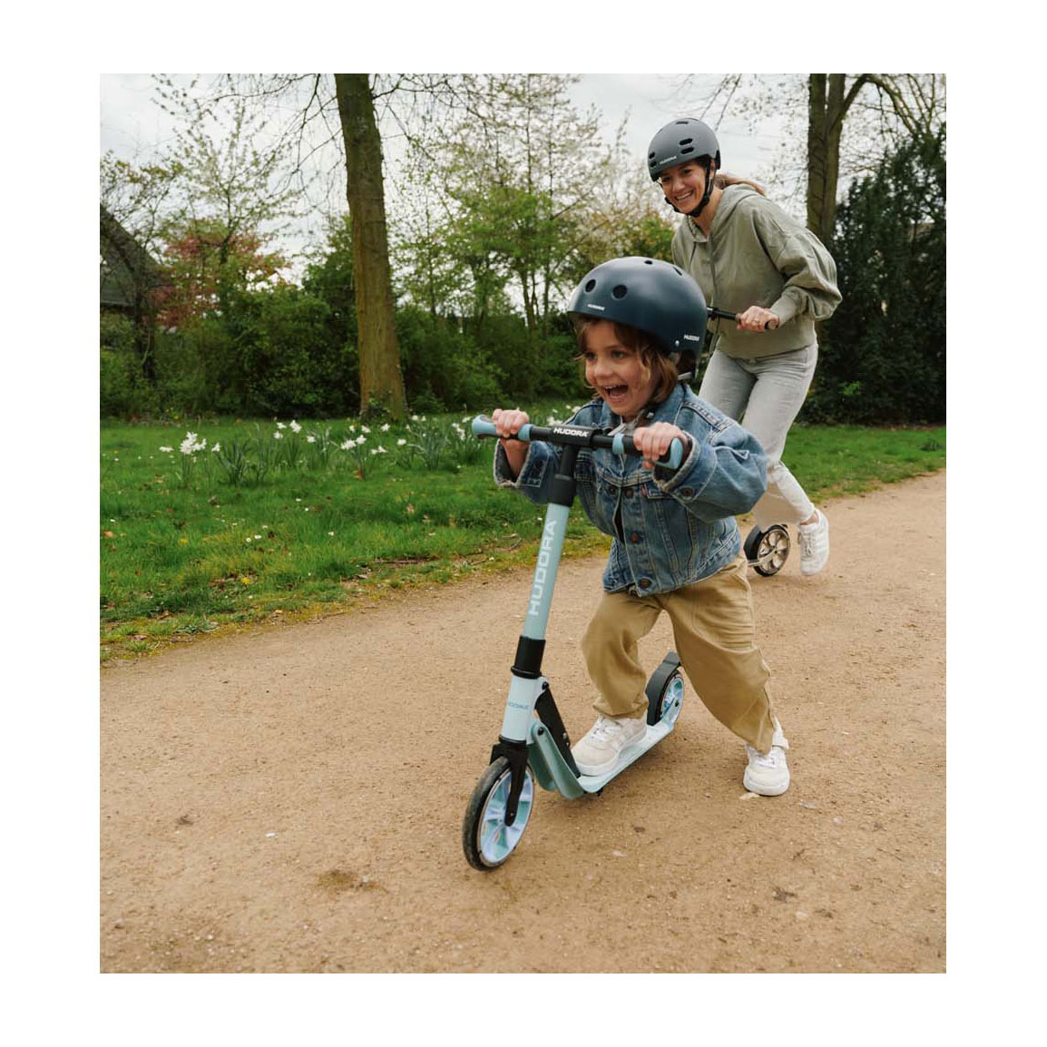 HUDORA BIG Wheel Step Advanced Junior Blau