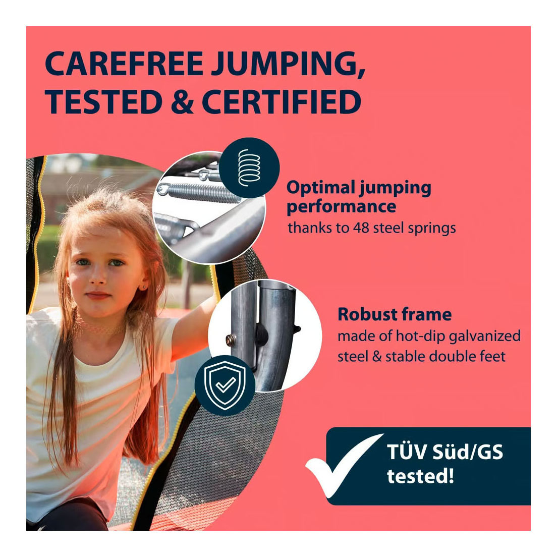 HUDORA Fantastic Trampoline 400V