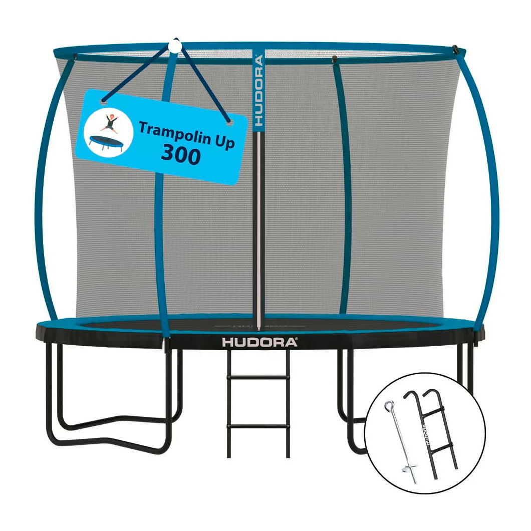HUDORA Trampoline Up 300 - Blauw