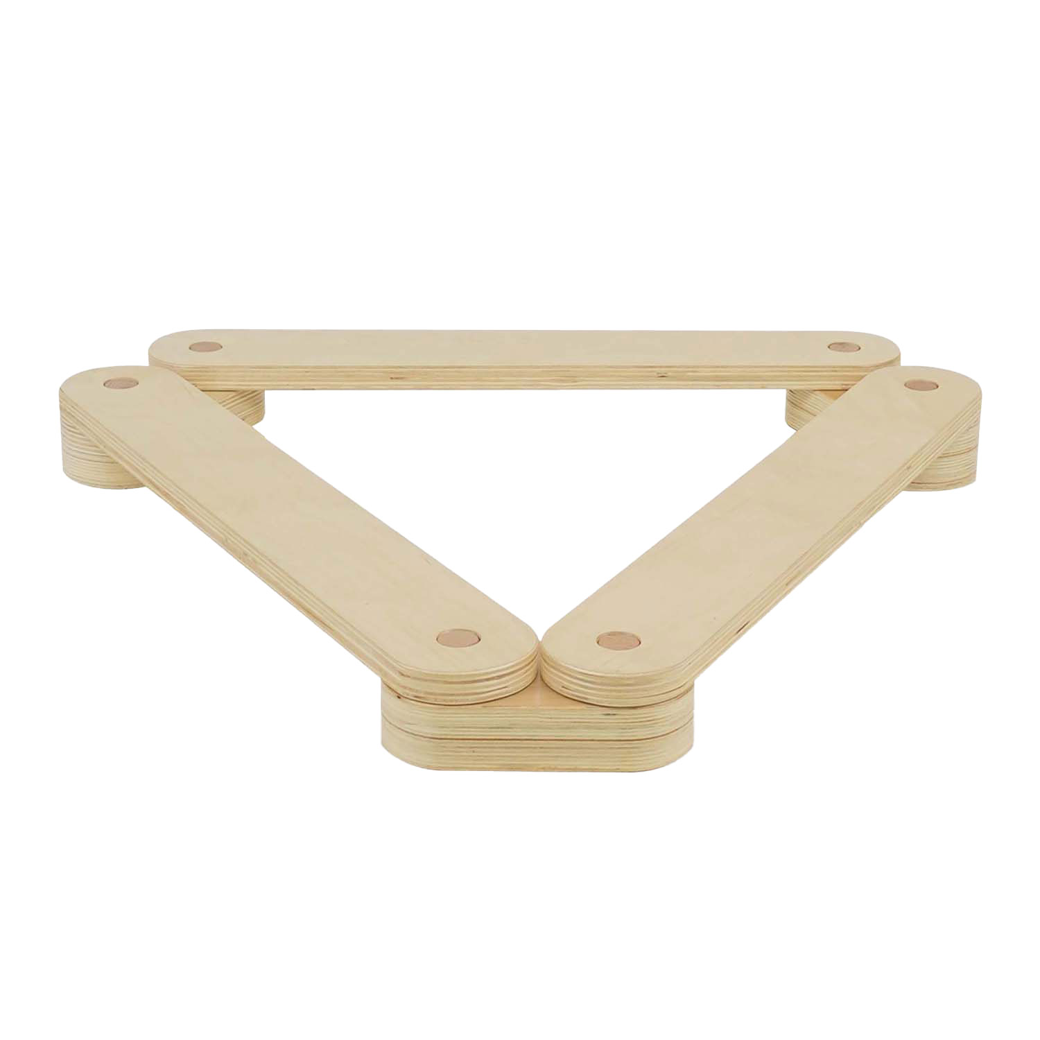 Ensemble de circuits d'équilibre en bois, 8 pièces.