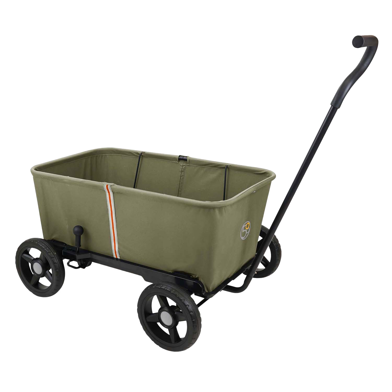 Bolderkar met Draaibare Wielen