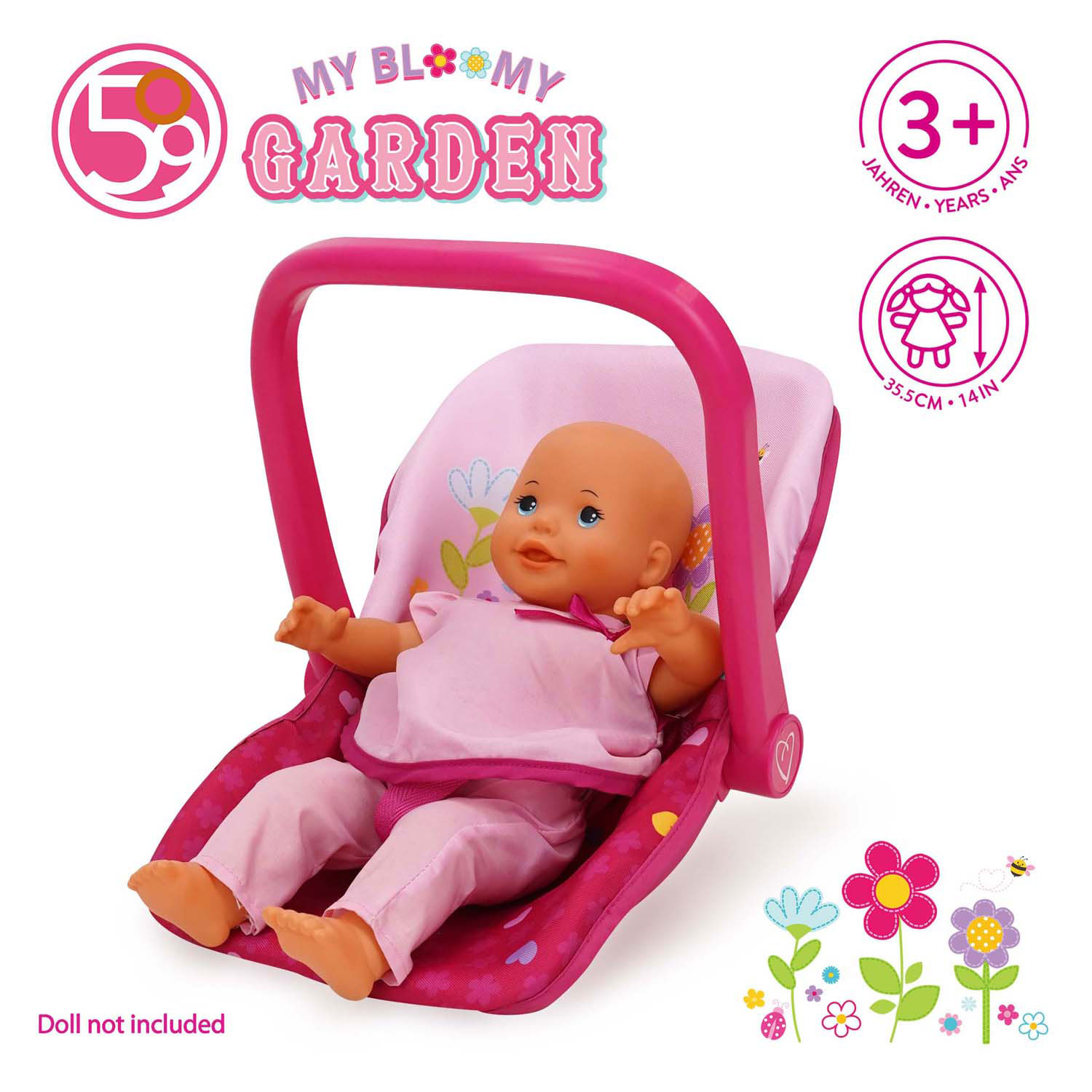 Siège auto pour poupée