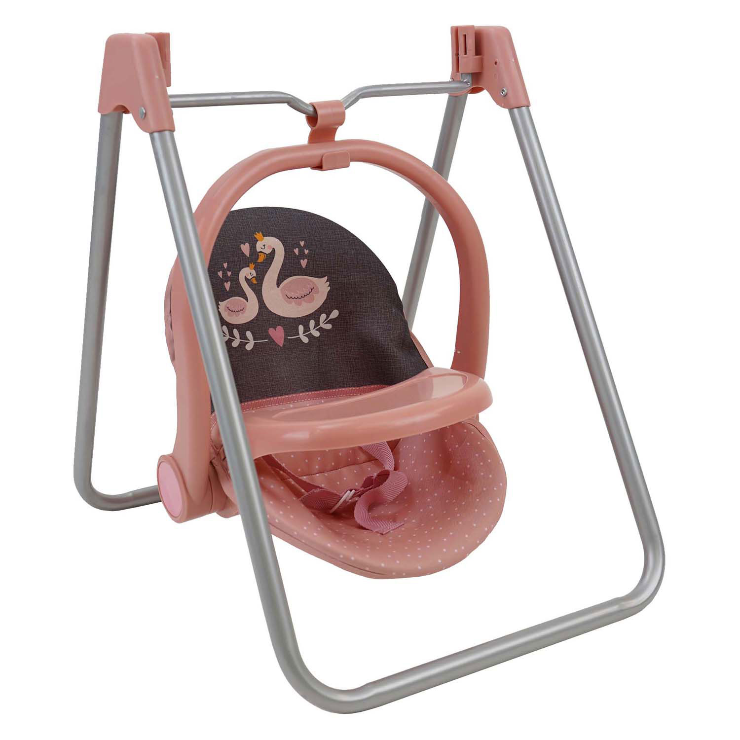 Chaise haute, balançoire et siège auto 3 en 1 - Swan