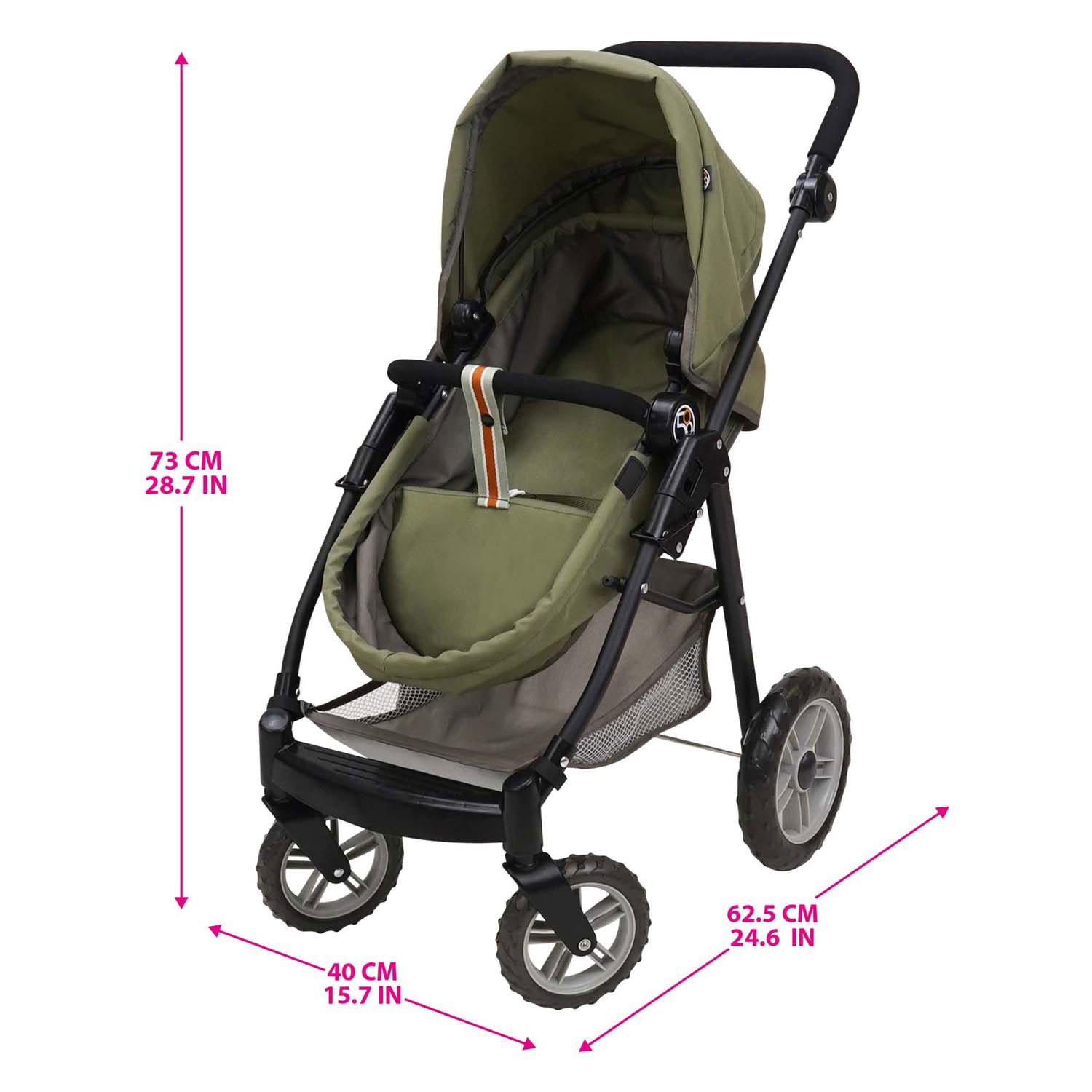 Landau de poupée 2 en 1