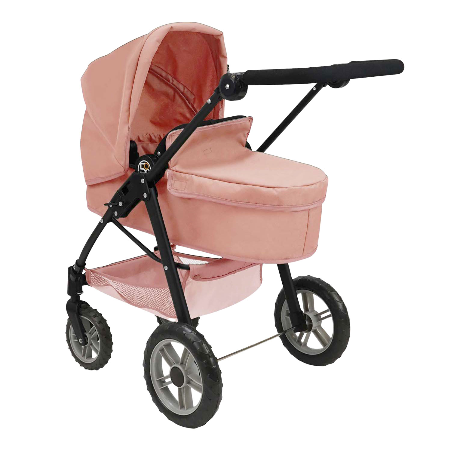 Landau de poupée 2 en 1 - Rose