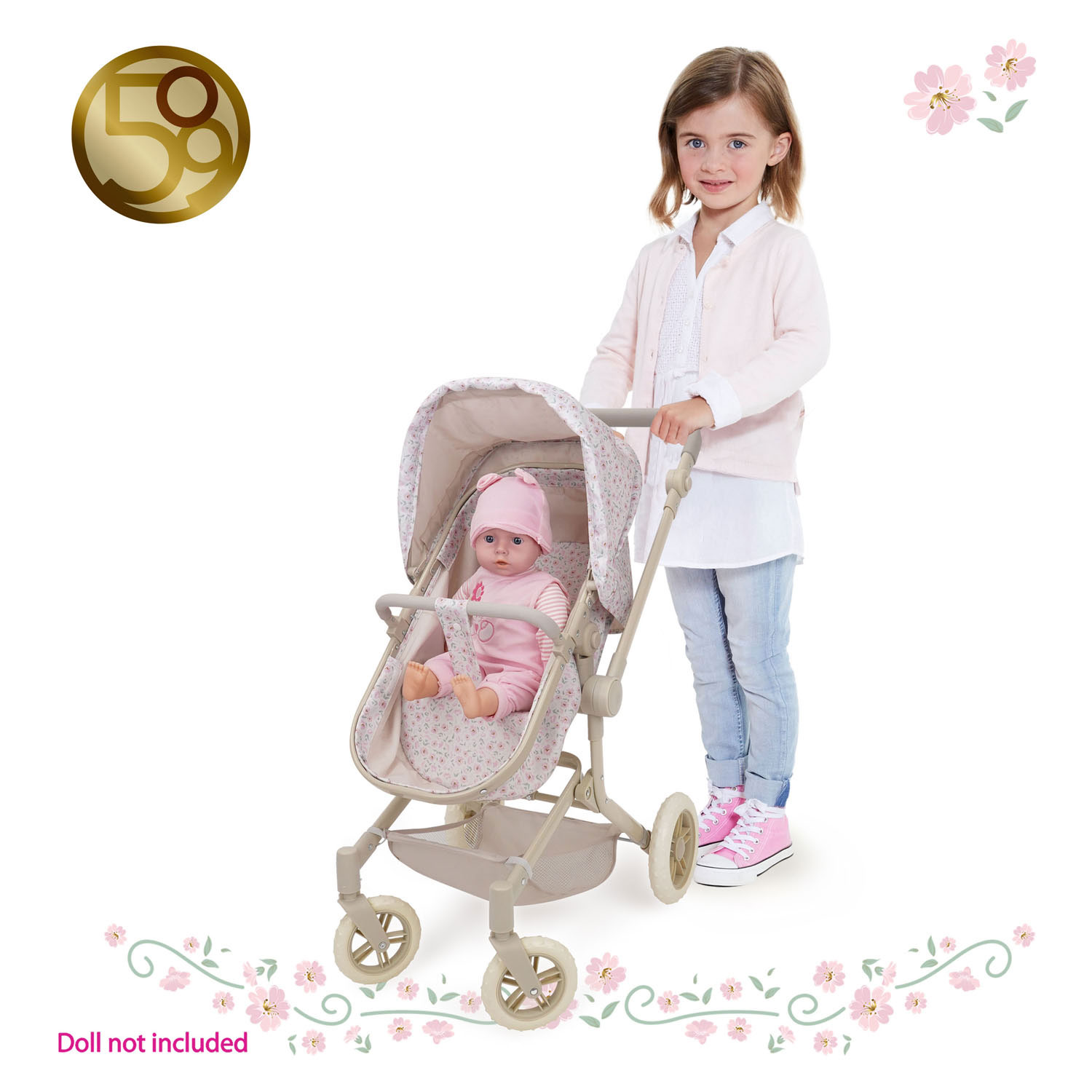 CityPark 2-in-1 Deluxe Poppenwagen & Buggy