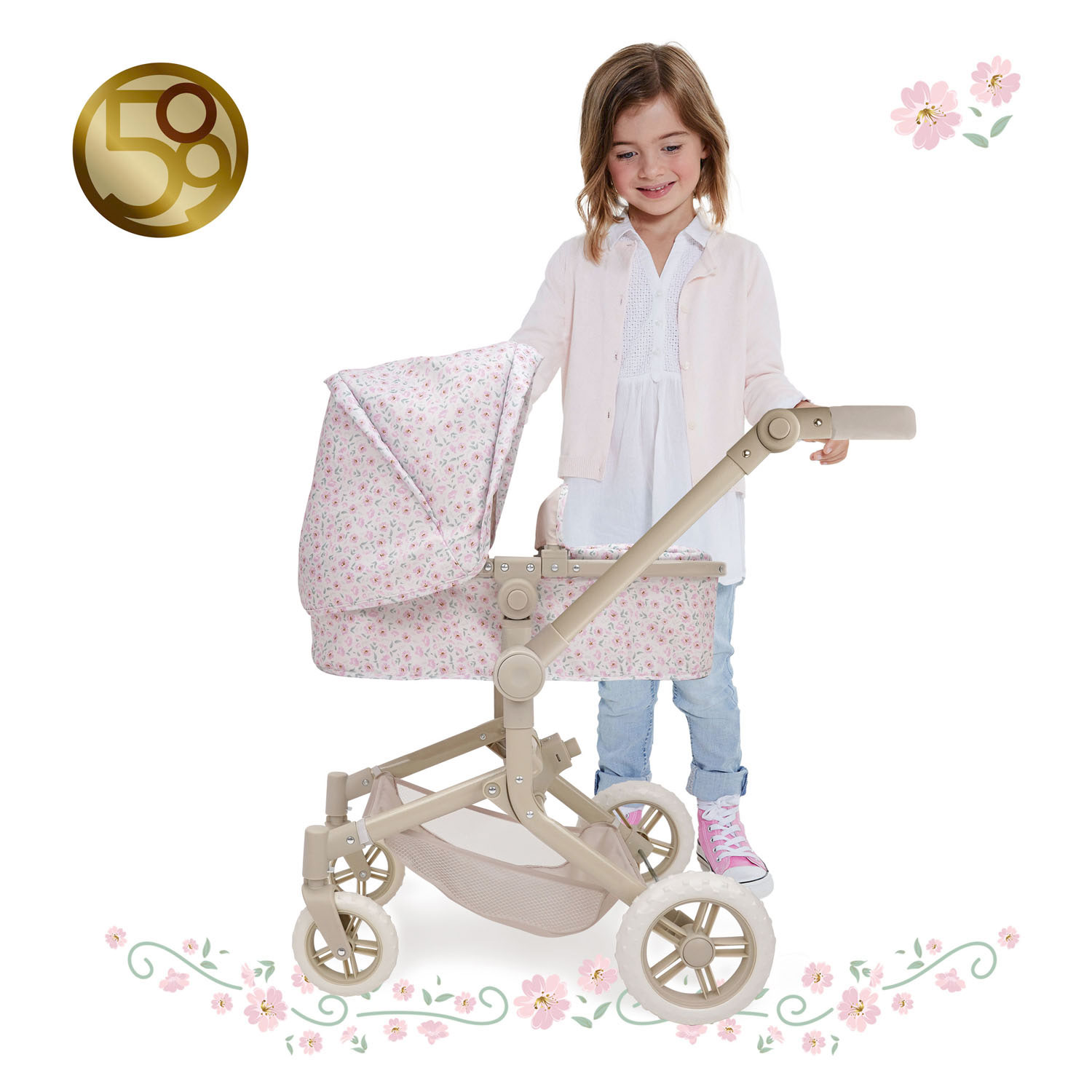 CityPark 2-in-1 Deluxe Poppenwagen & Buggy