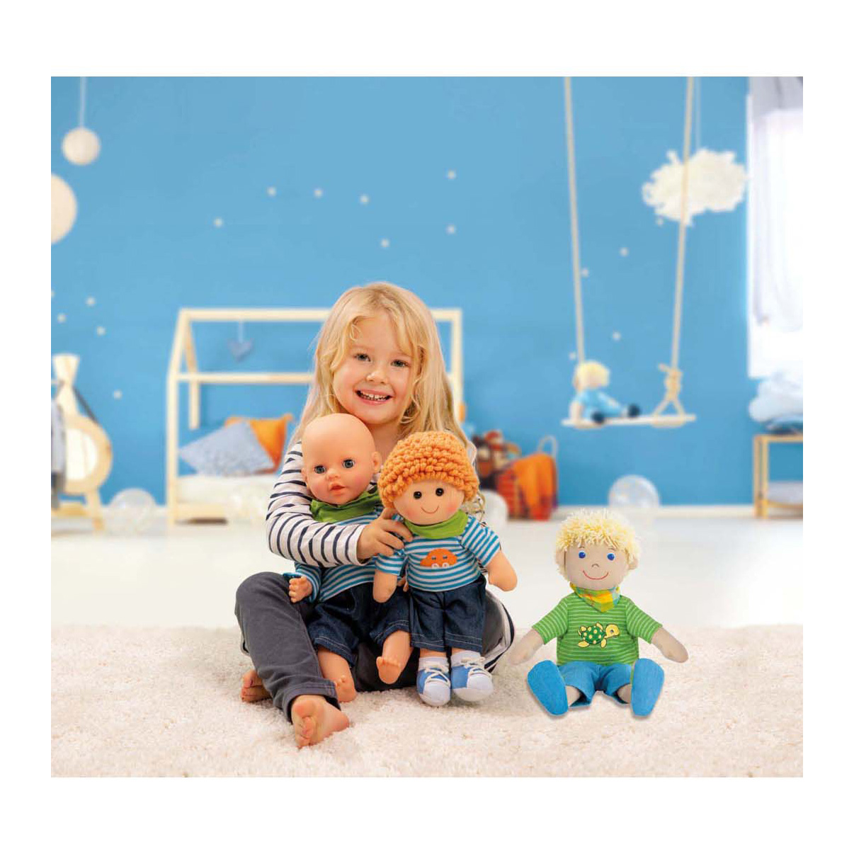 Poppenoutfit Jongen, 35-45 cm