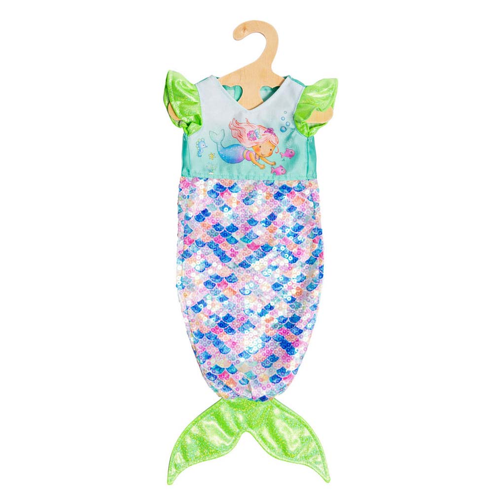 Robe sirène pour poupées Yara, 28-35 cm