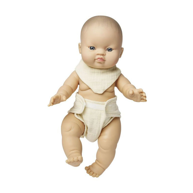 Puppen-Baby-Set aus Bio-Baumwolle, 35–45 cm