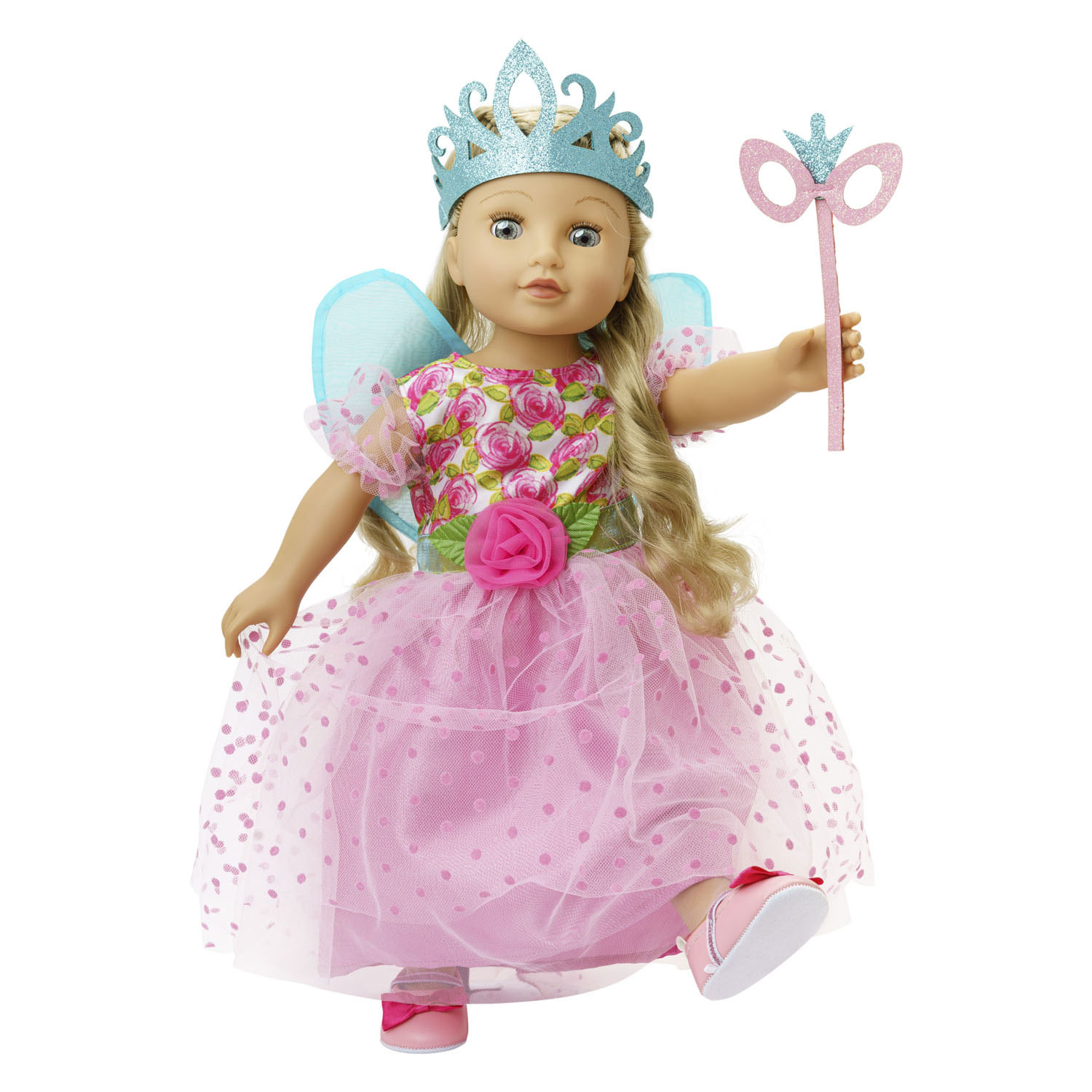 Robe de poupée Princesse Lillifee Rose, 28-35cm