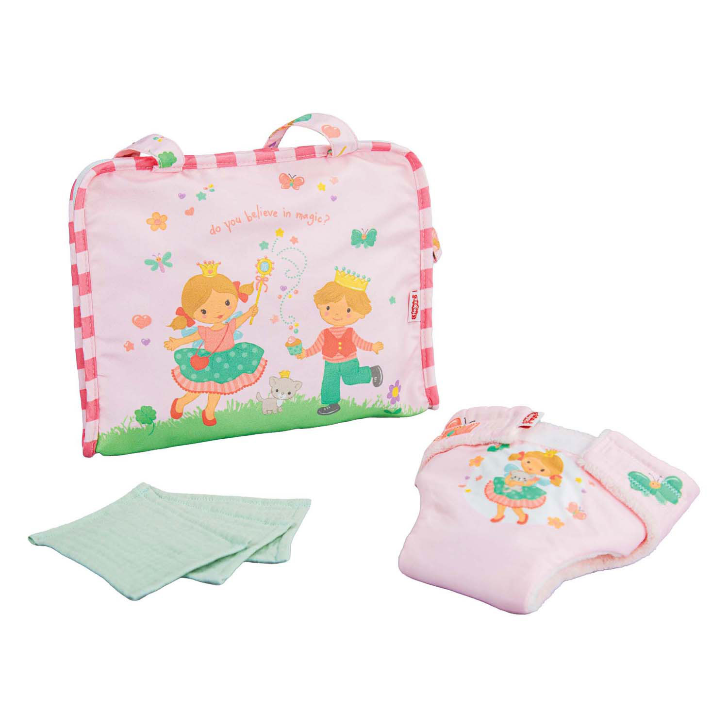 Sac à langer pour poupée Princesse Emily
