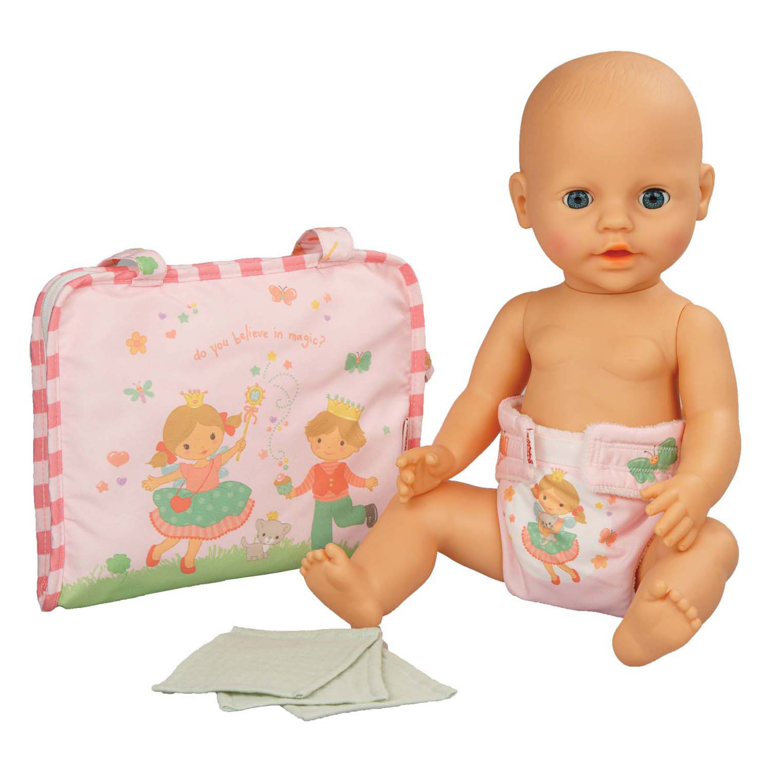 Sac à langer pour poupée Princesse Emily