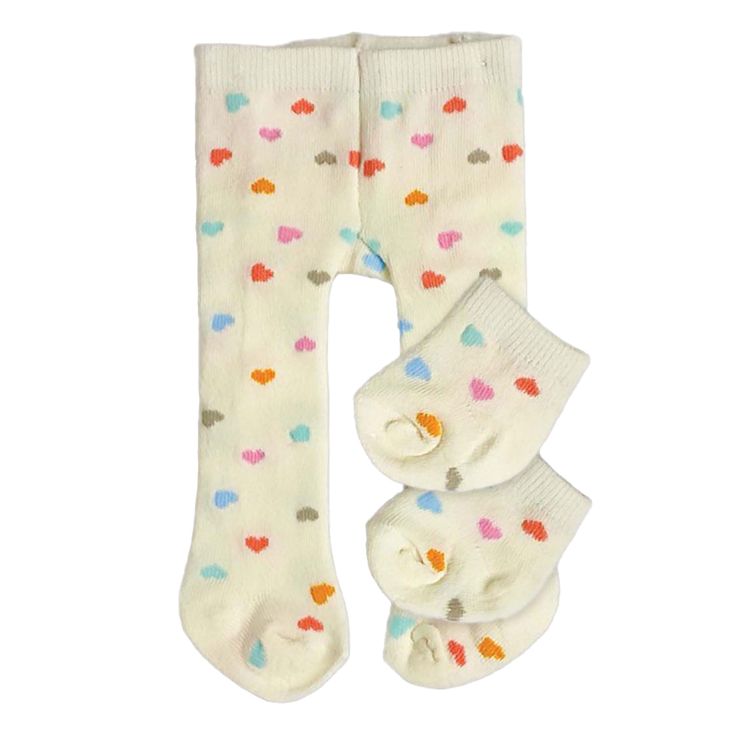 Poupée Maillot avec chaussettes Cœur Confetti, 35-45 cm