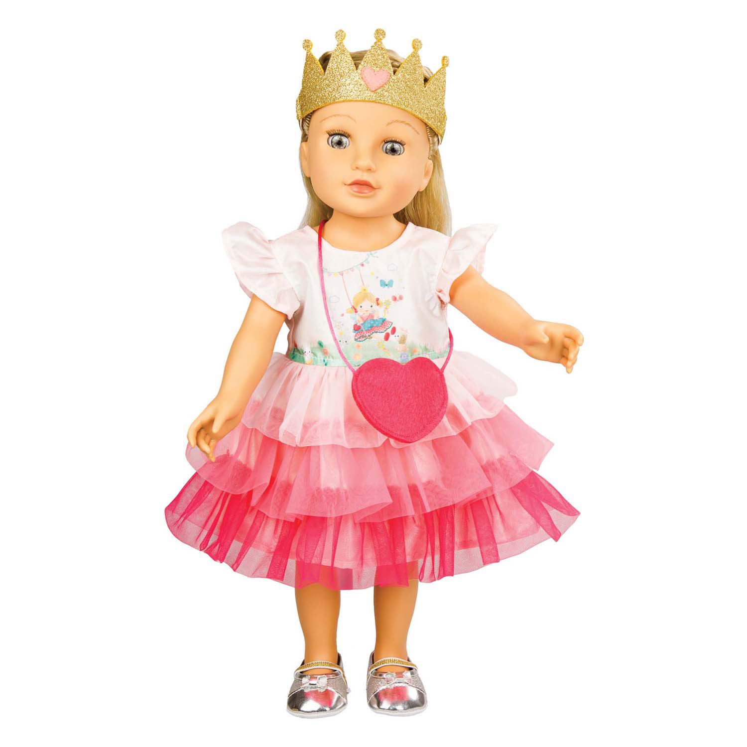 Robe de poupée Princesse Emily, 28-35 cm