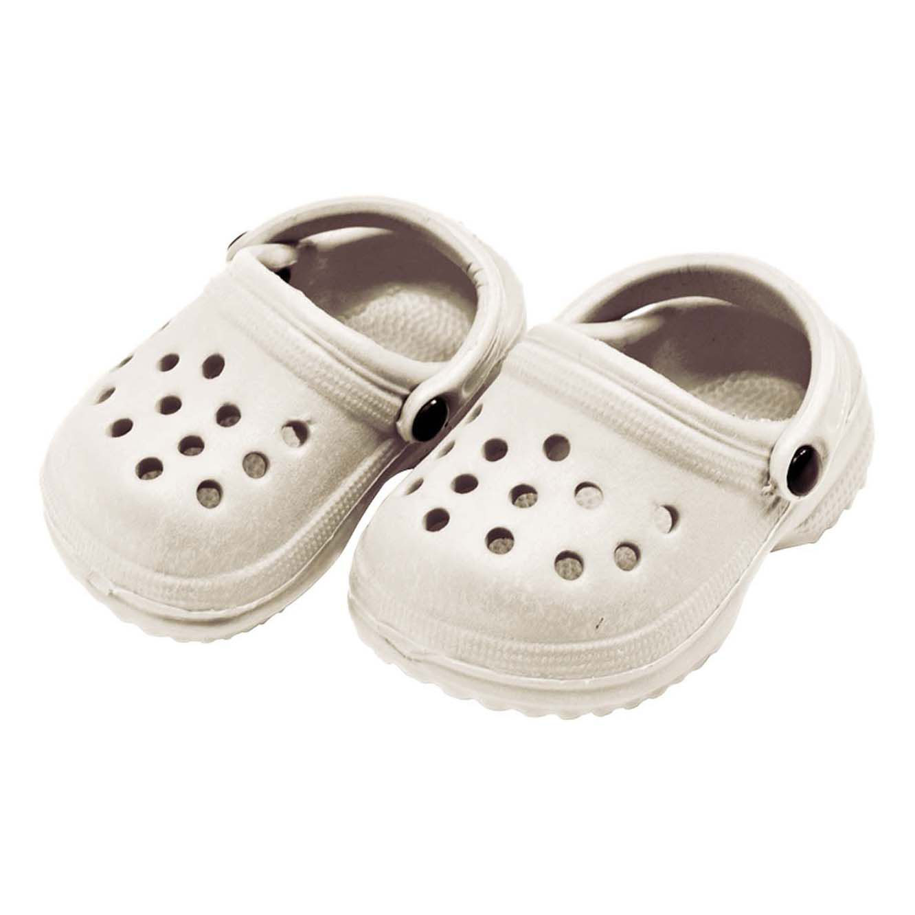 Puppenclogs Beige, 38-45 cm