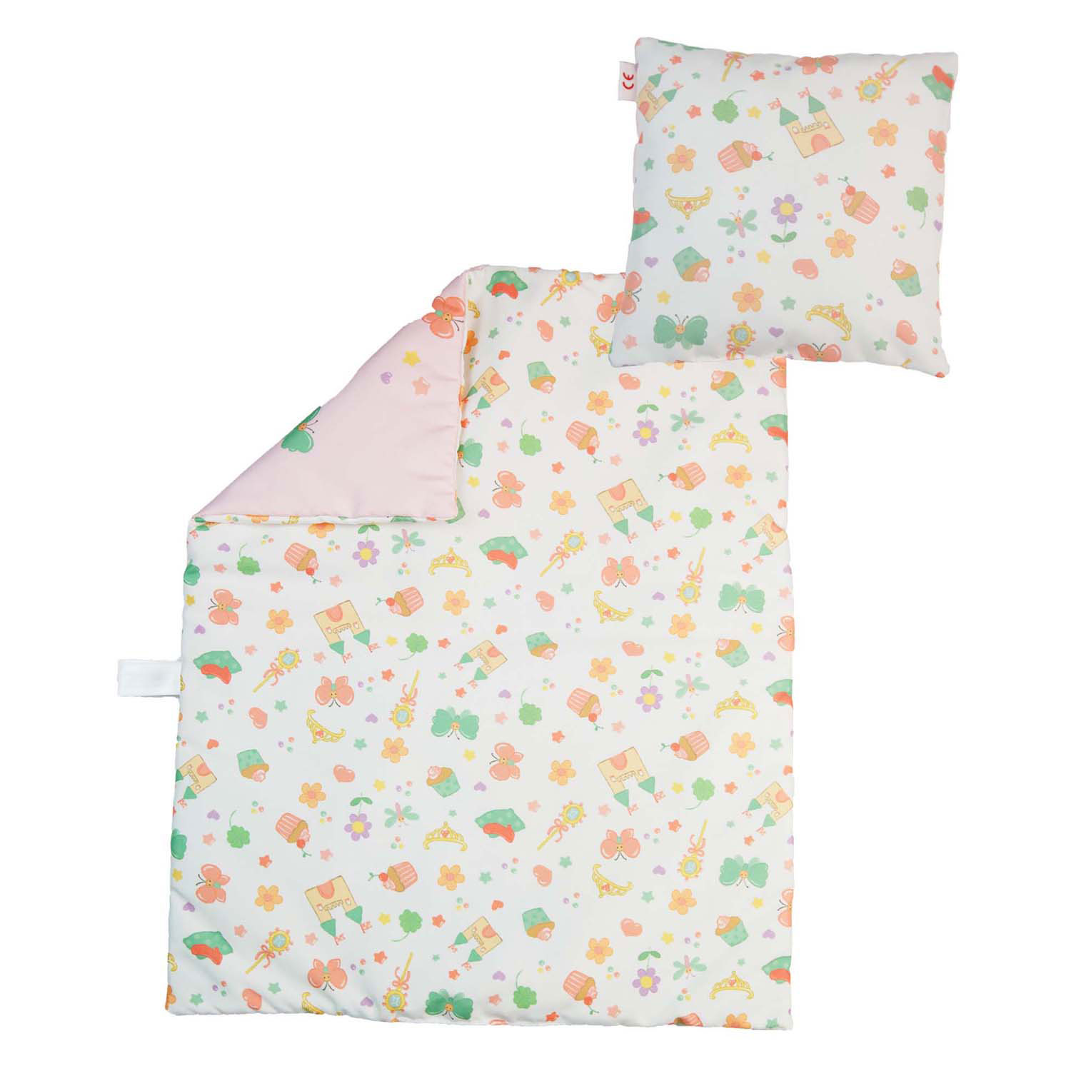 Couverture de poupée Princesse Emily avec coussin