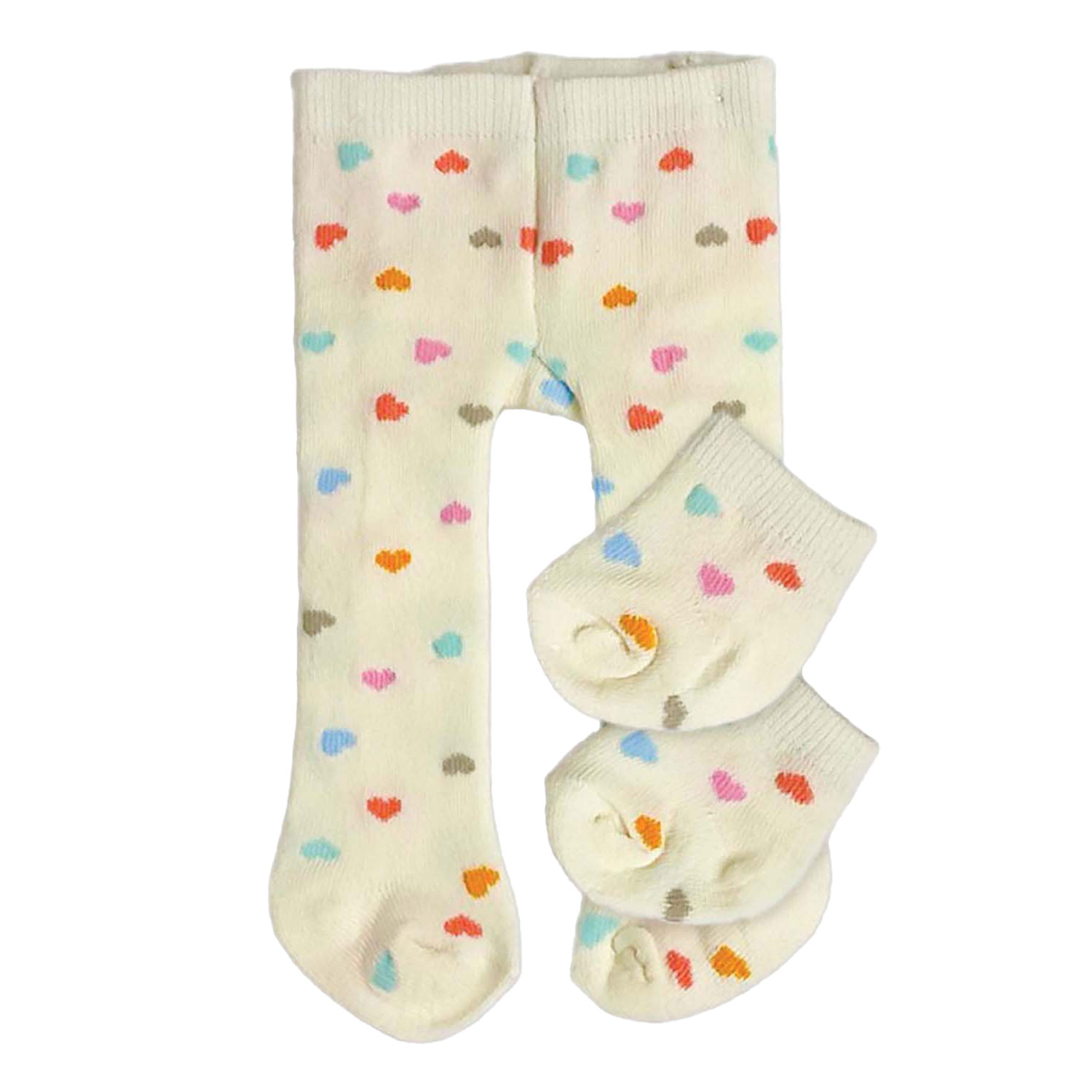 Poupée Maillot avec chaussettes Cœur Confetti, 28-35 cm