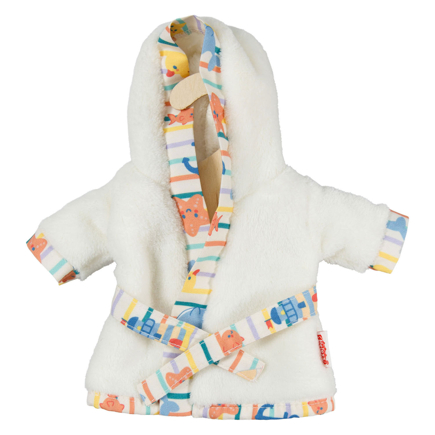 Poppenbadjas Ahoy - Maat 35-45 cm