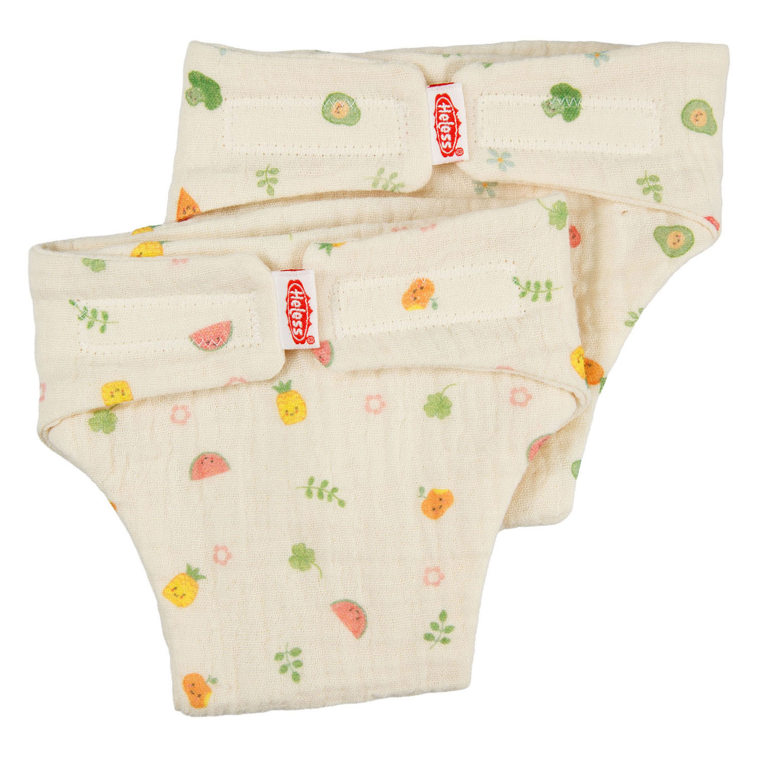 Poppenluiers Cheeky Fruits - Maat 28-35 cm