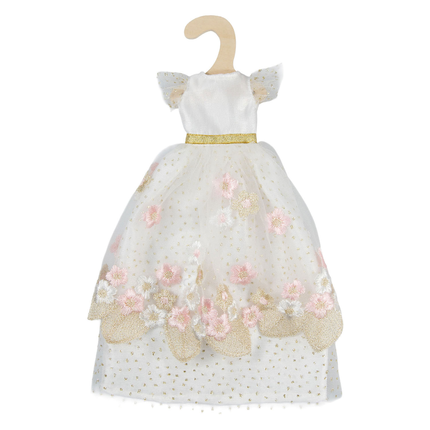 Prinsessenjurk voor Modepoppen Cherry Blossom - 29cm