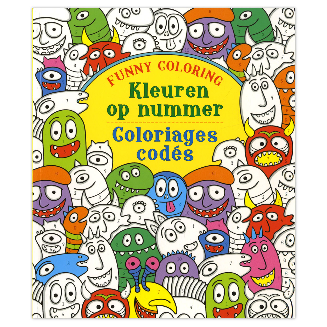 Funny Coloring  Kleuren op Nummer online kopen  Lobbes.nl