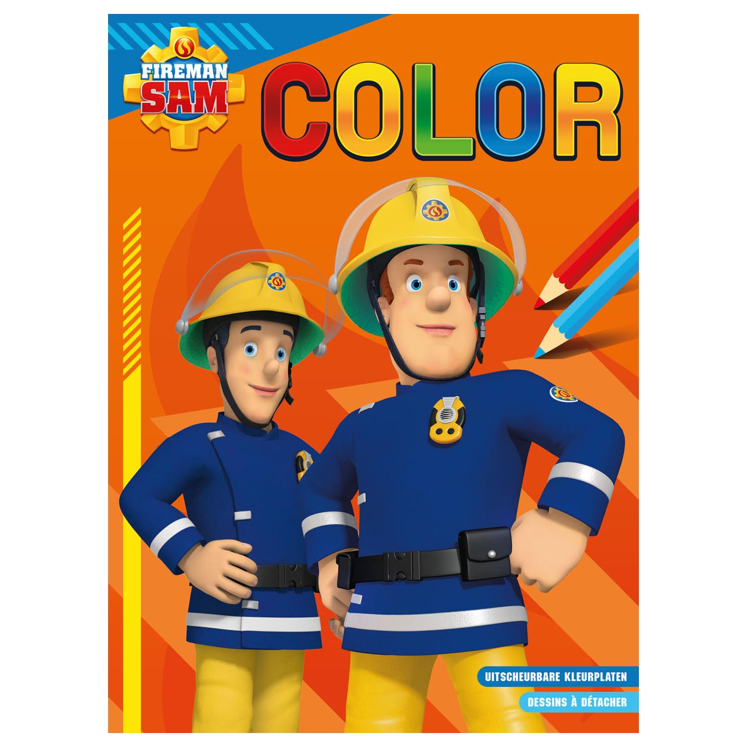 Brandweerman Sam Color Kleurboek