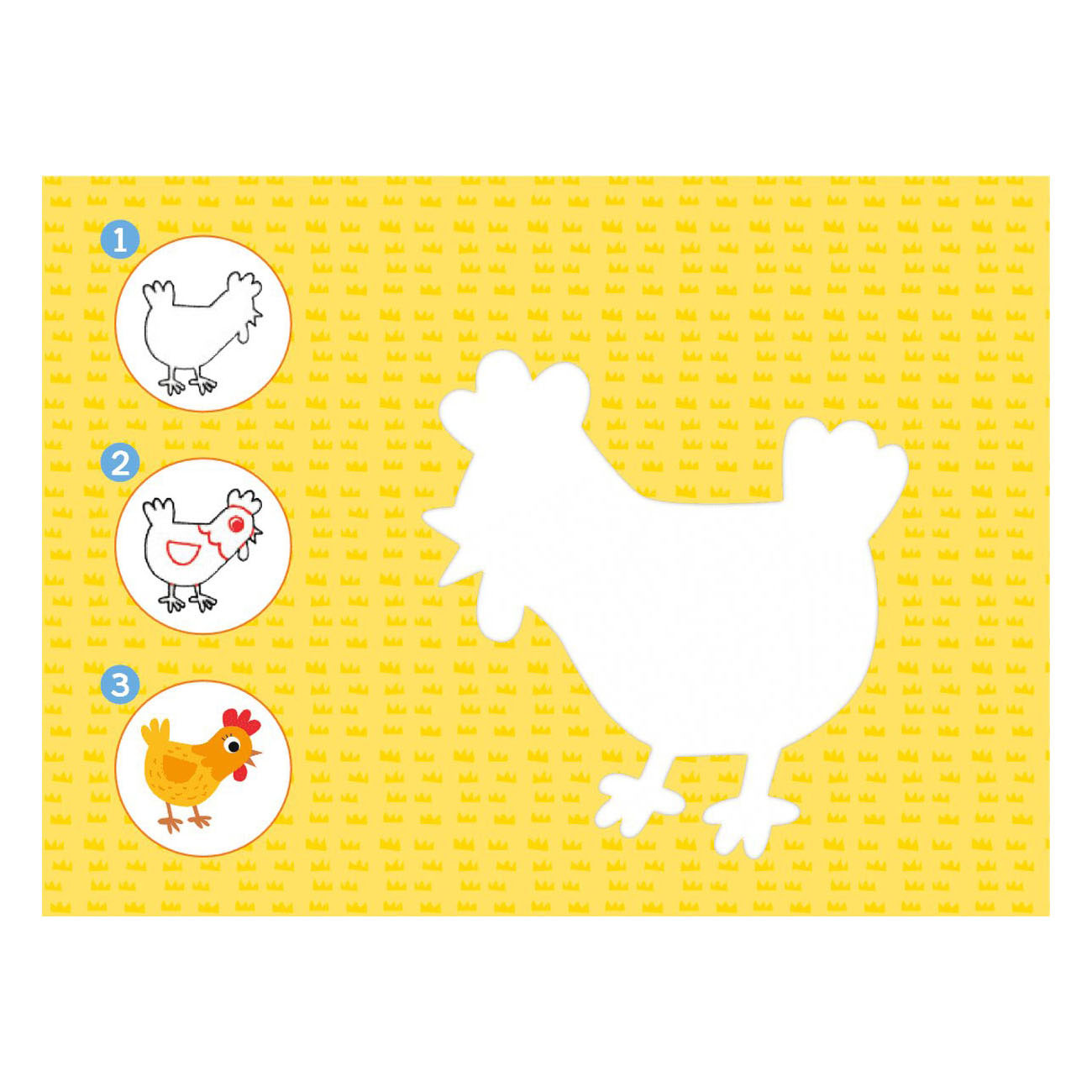 Sjabloonkaarten - Zo teken je de Dieren van de Boerderij