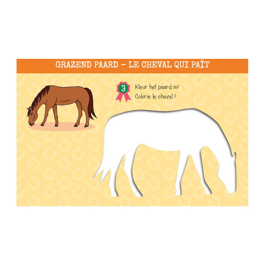 Sjabloonkaarten Zo teken je Paarden