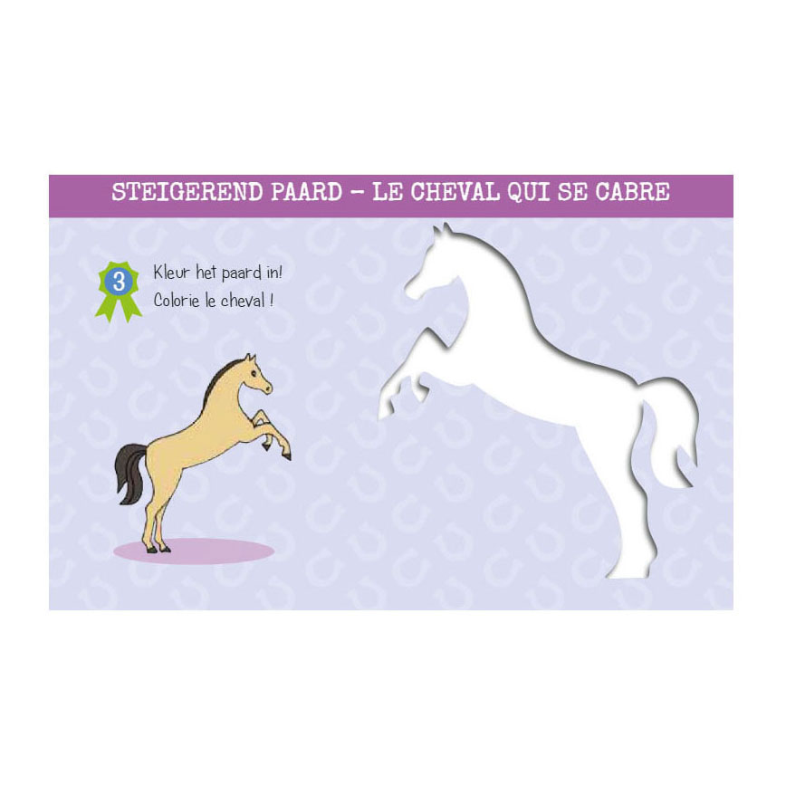 Sjabloonkaarten Zo teken je Paarden